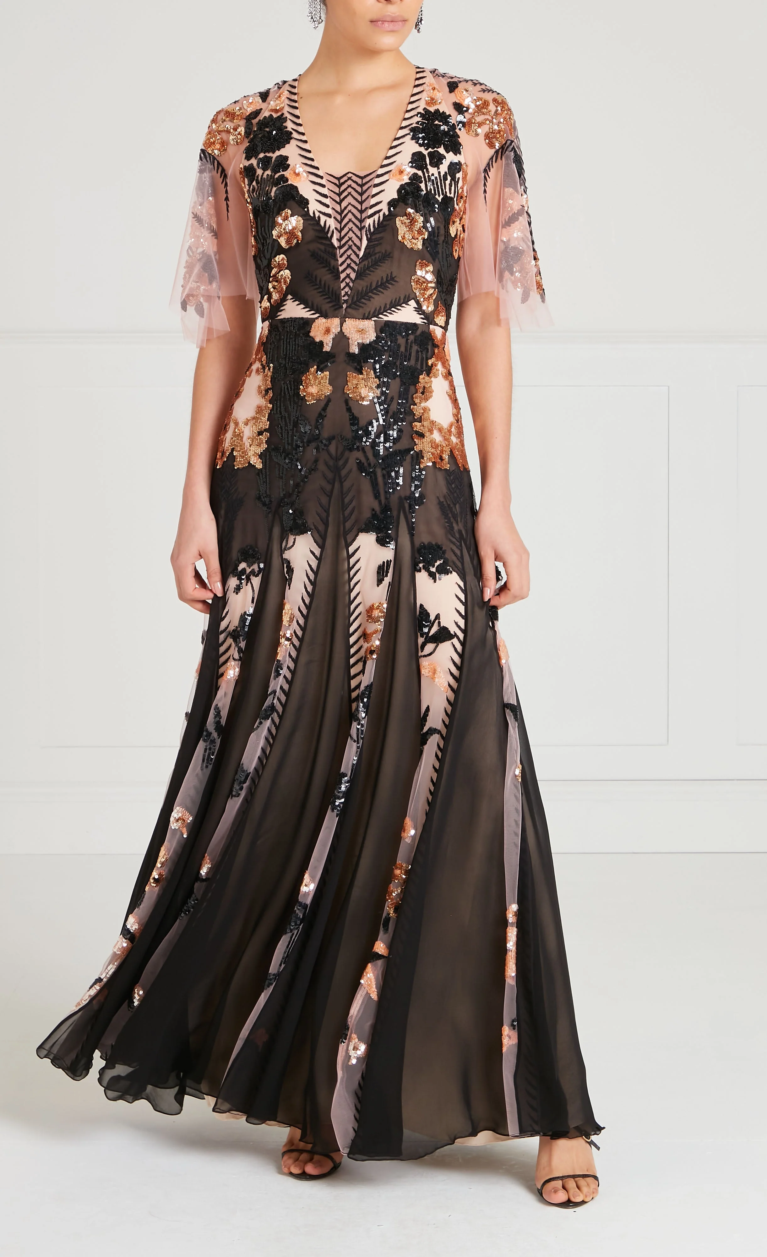 Gilded Gown - Almond - Image 3