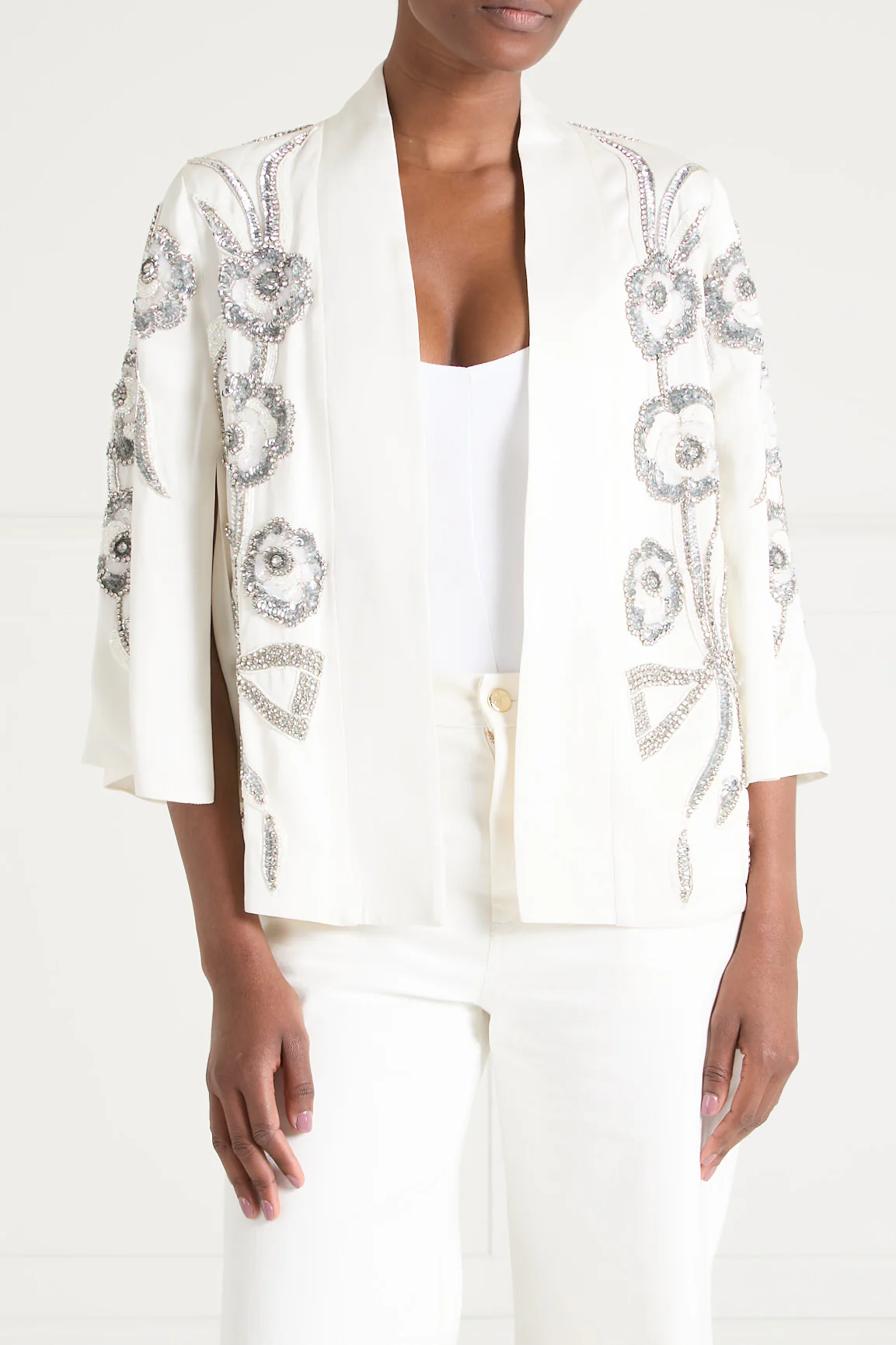 Lana Jacket - Ivory - Image 2