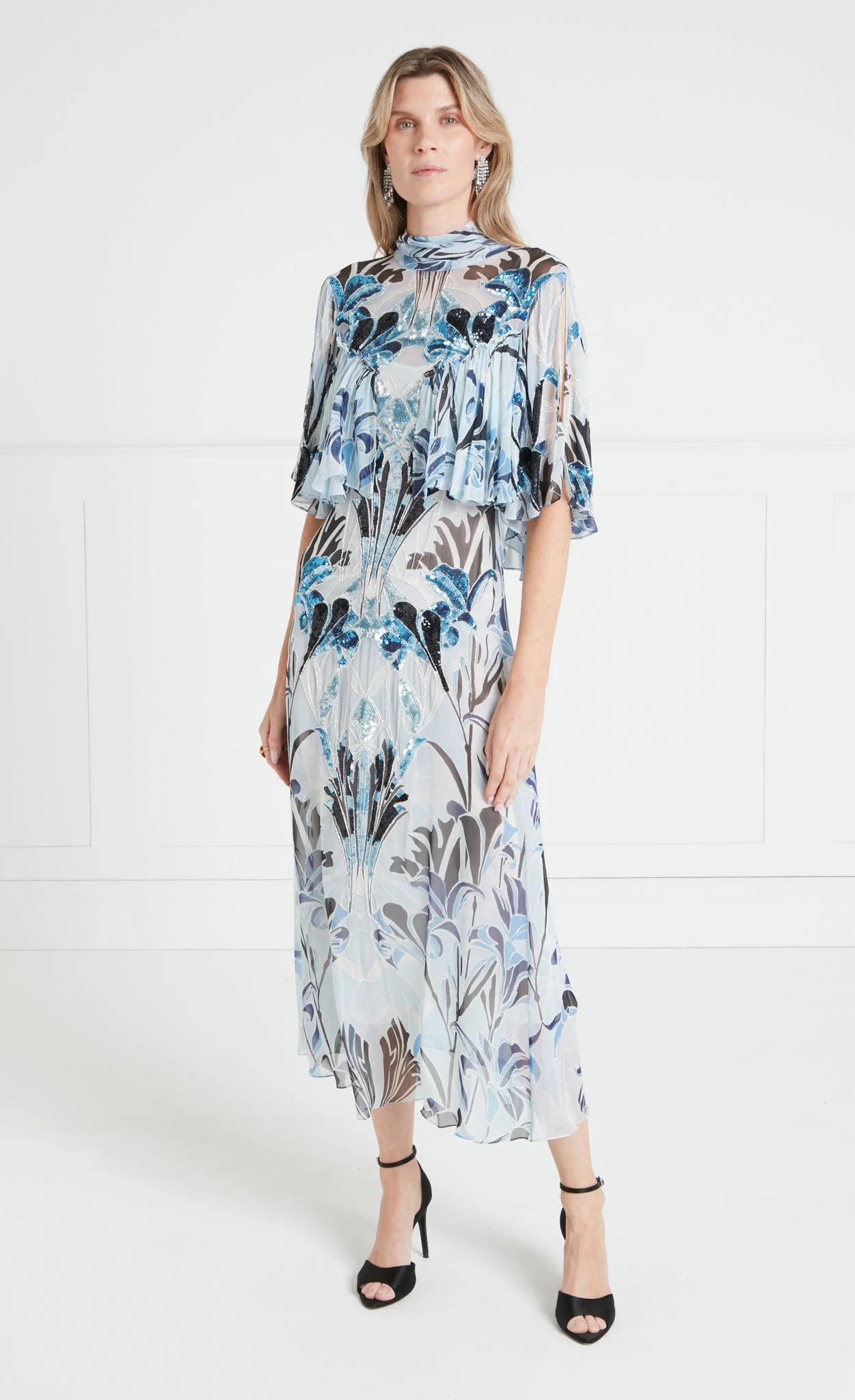 Alani Dress - Blue - Image 2