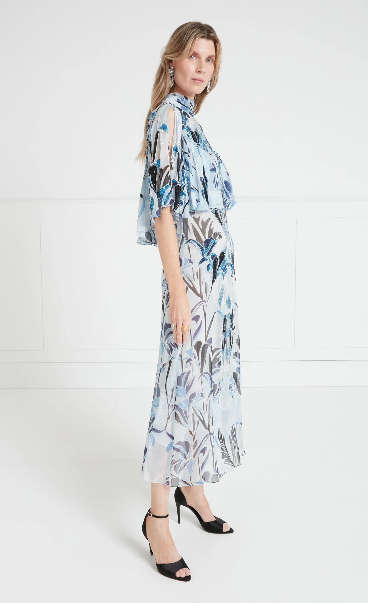 Alani Dress - Blue - Image 3