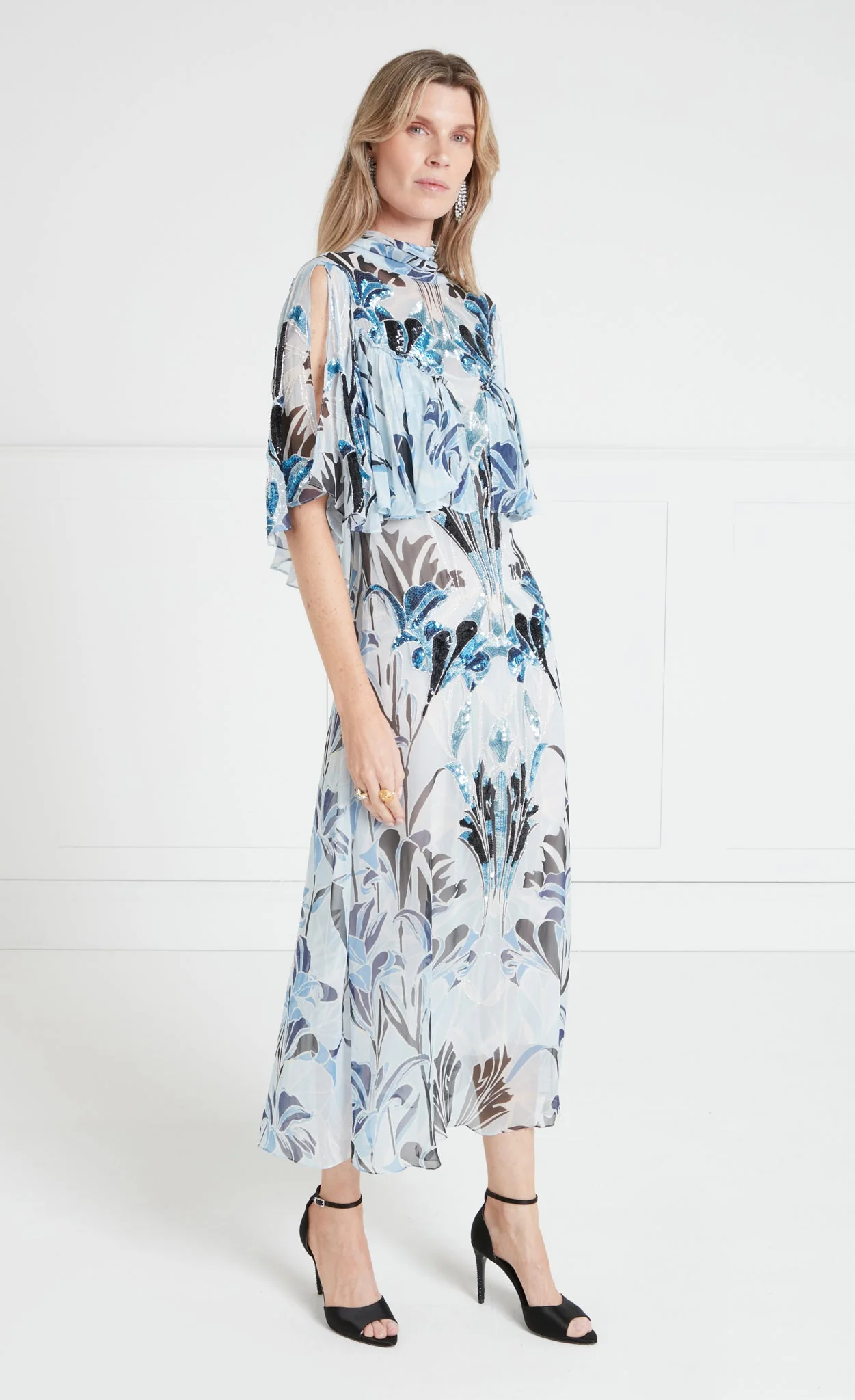 Alani Dress - Blue - Image 4