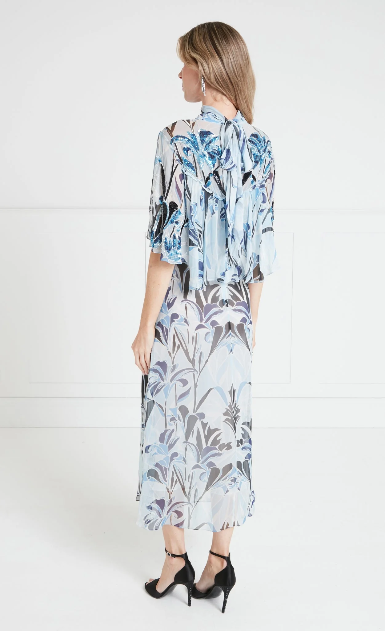 Alani Dress - Blue - Image 5