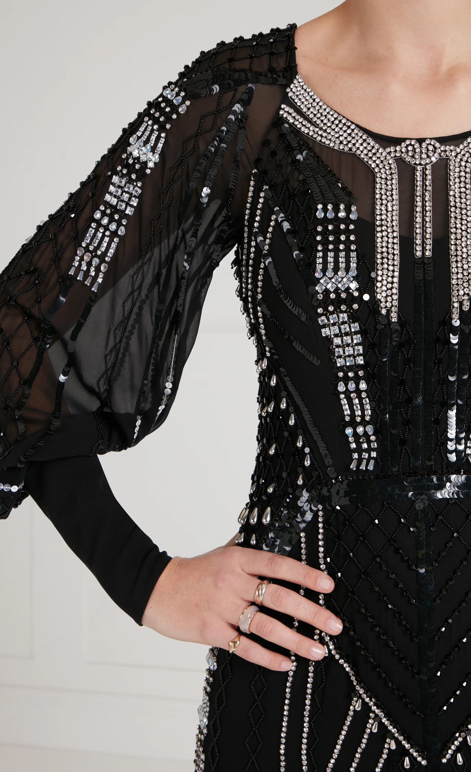 Andromeda Gown - Black - Image 5