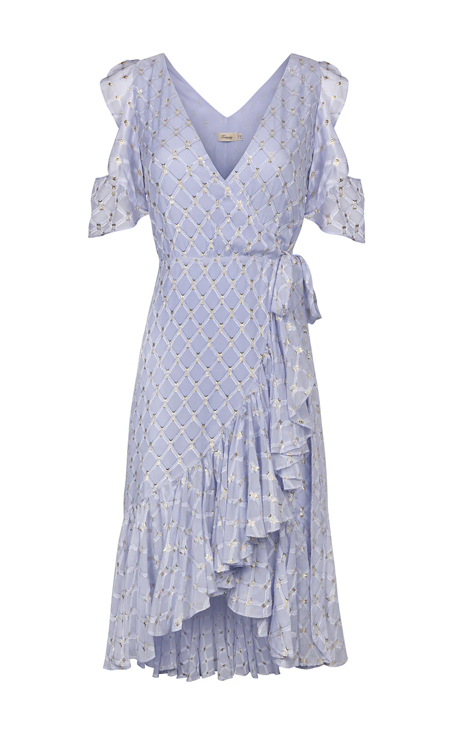 Angelico Mini Dress - Halogen Blue