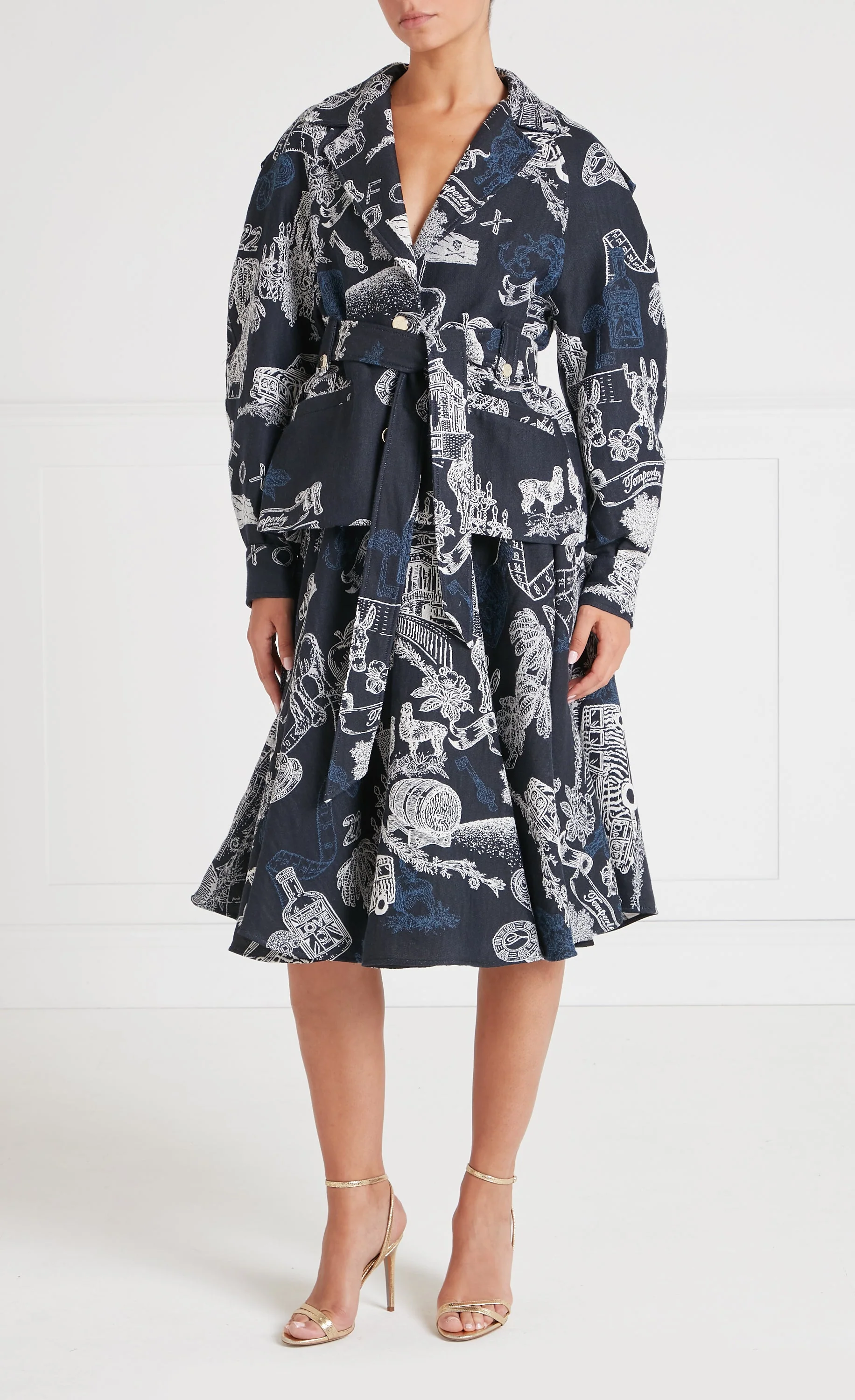 Anniversary Belted Jacket - Twilight - Image 5