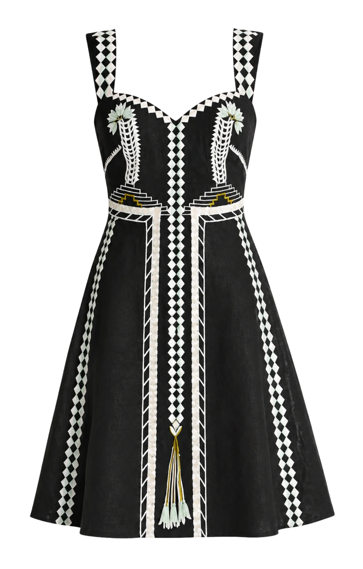 Avalon Mini Dress - Black