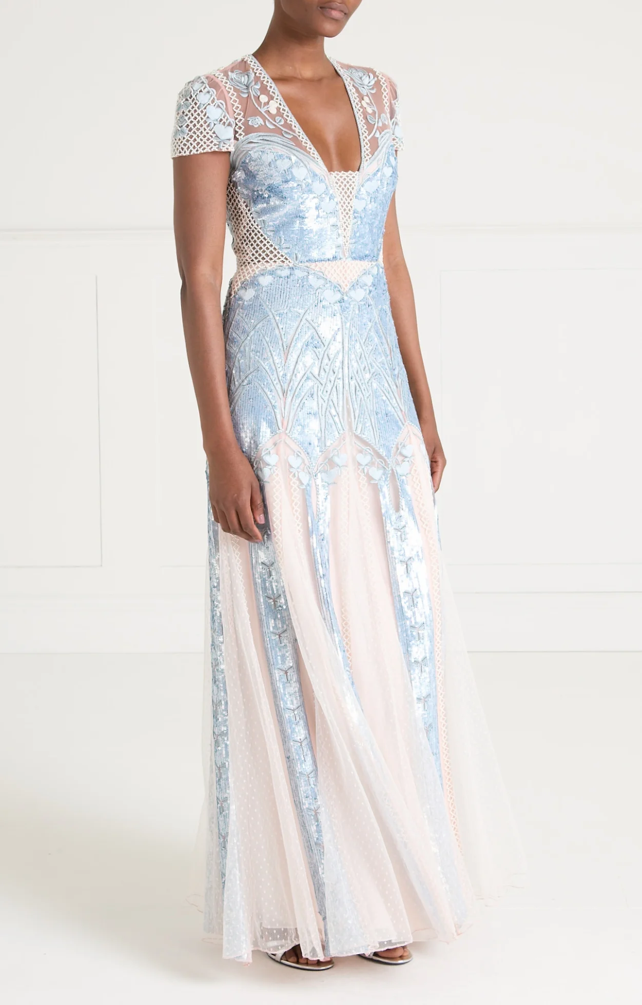 Cabira Gown - Powder Blue - Image 3