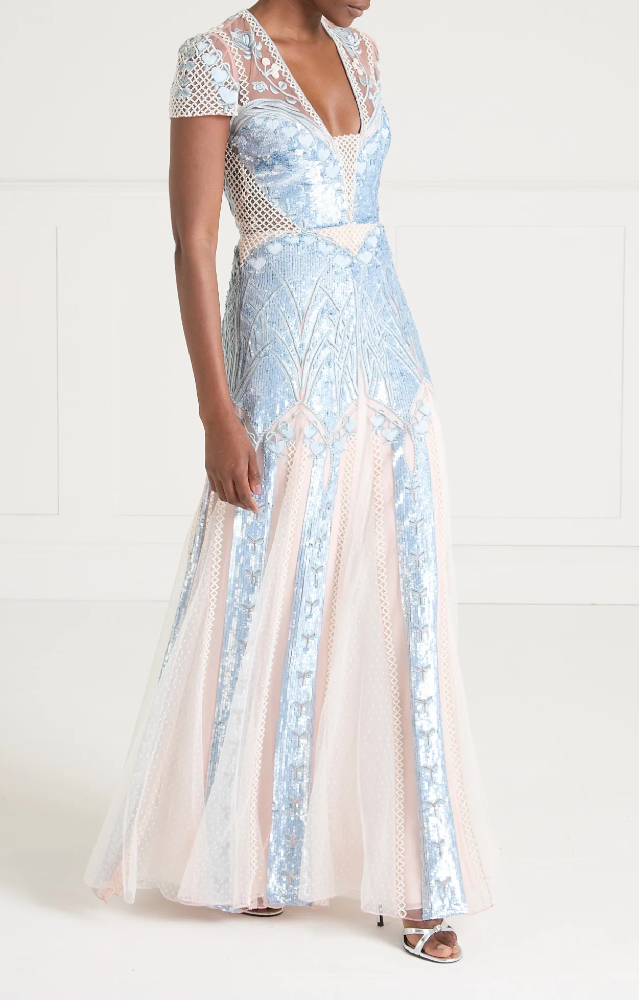 Cabira Gown - Powder Blue - Image 4
