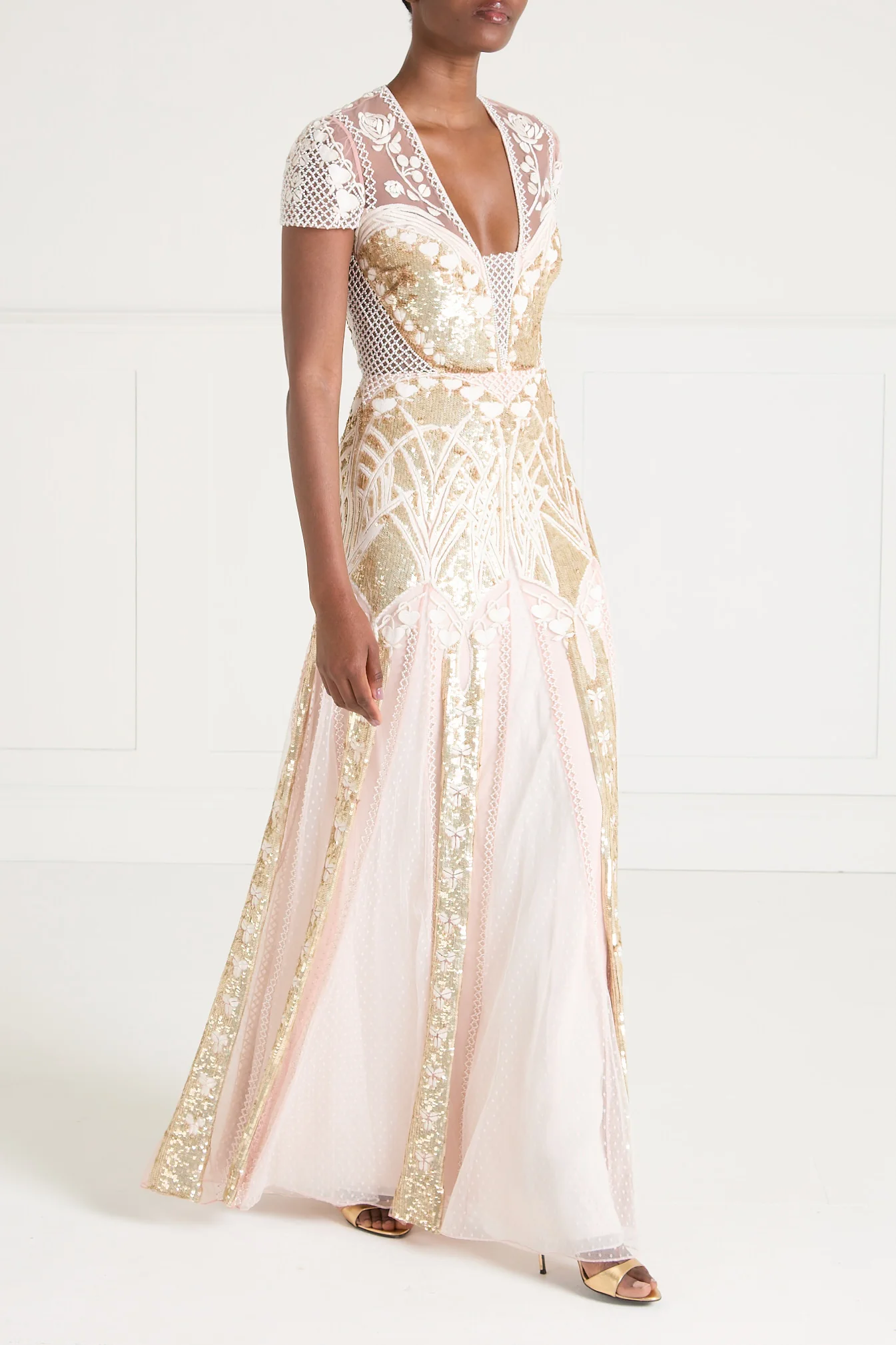 Cabira Gown - Rose Gold - Image 3