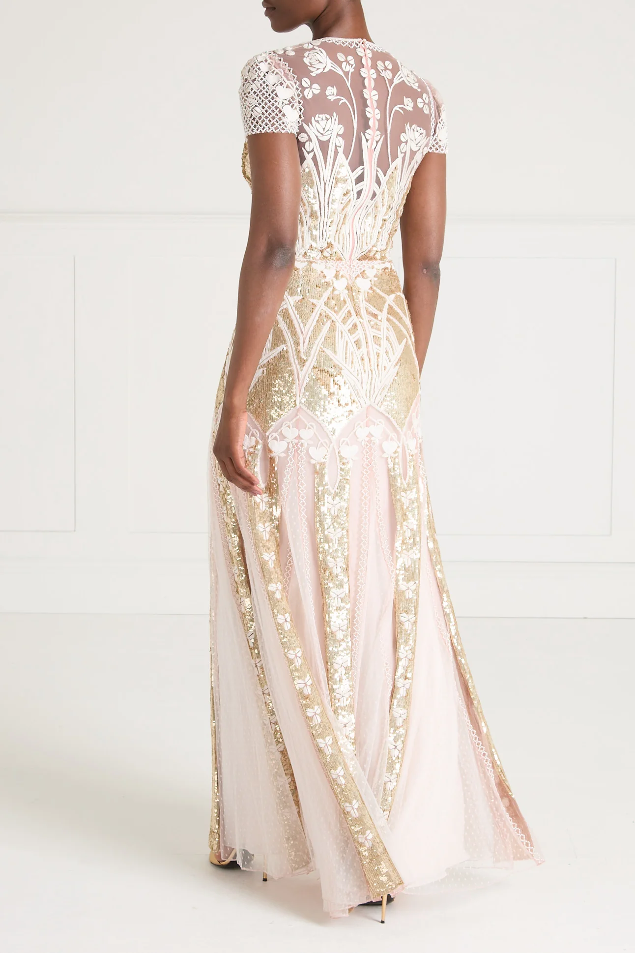 Cabira Gown - Rose Gold - Image 5