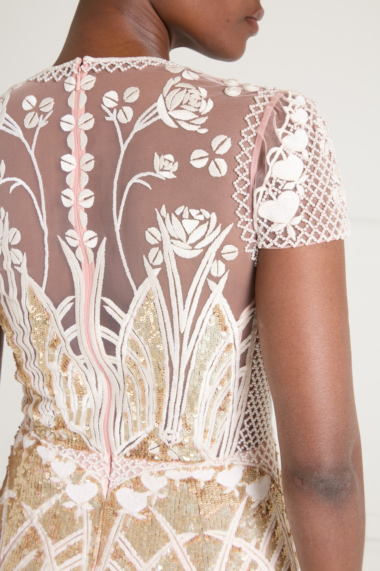 Cabira Gown - Rose Gold - Image 7