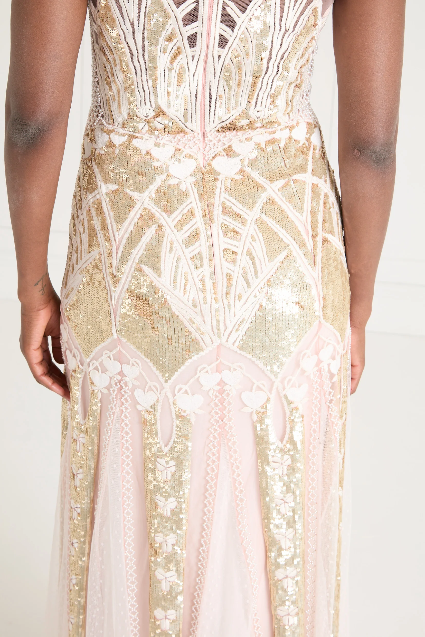 Cabira Gown - Rose Gold - Image 8