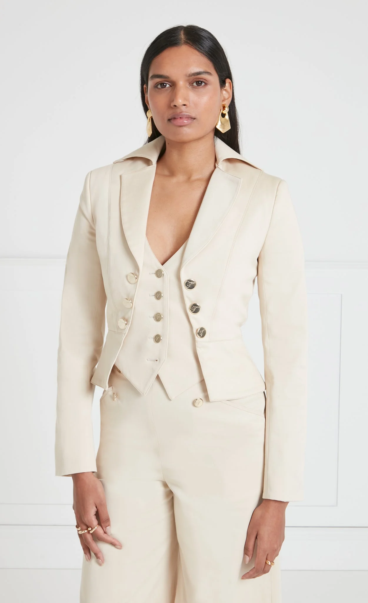 Castell Jacket - Sandy Cream - Image 3