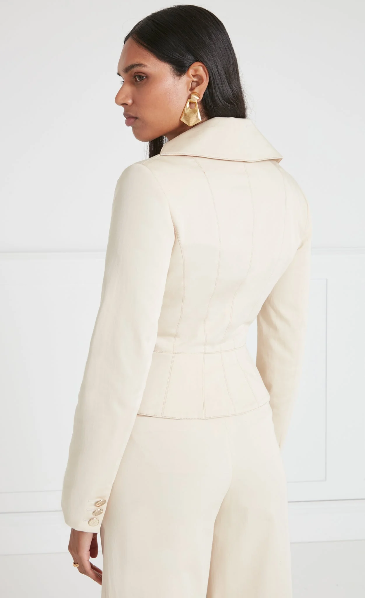 Castell Jacket - Sandy Cream - Image 4