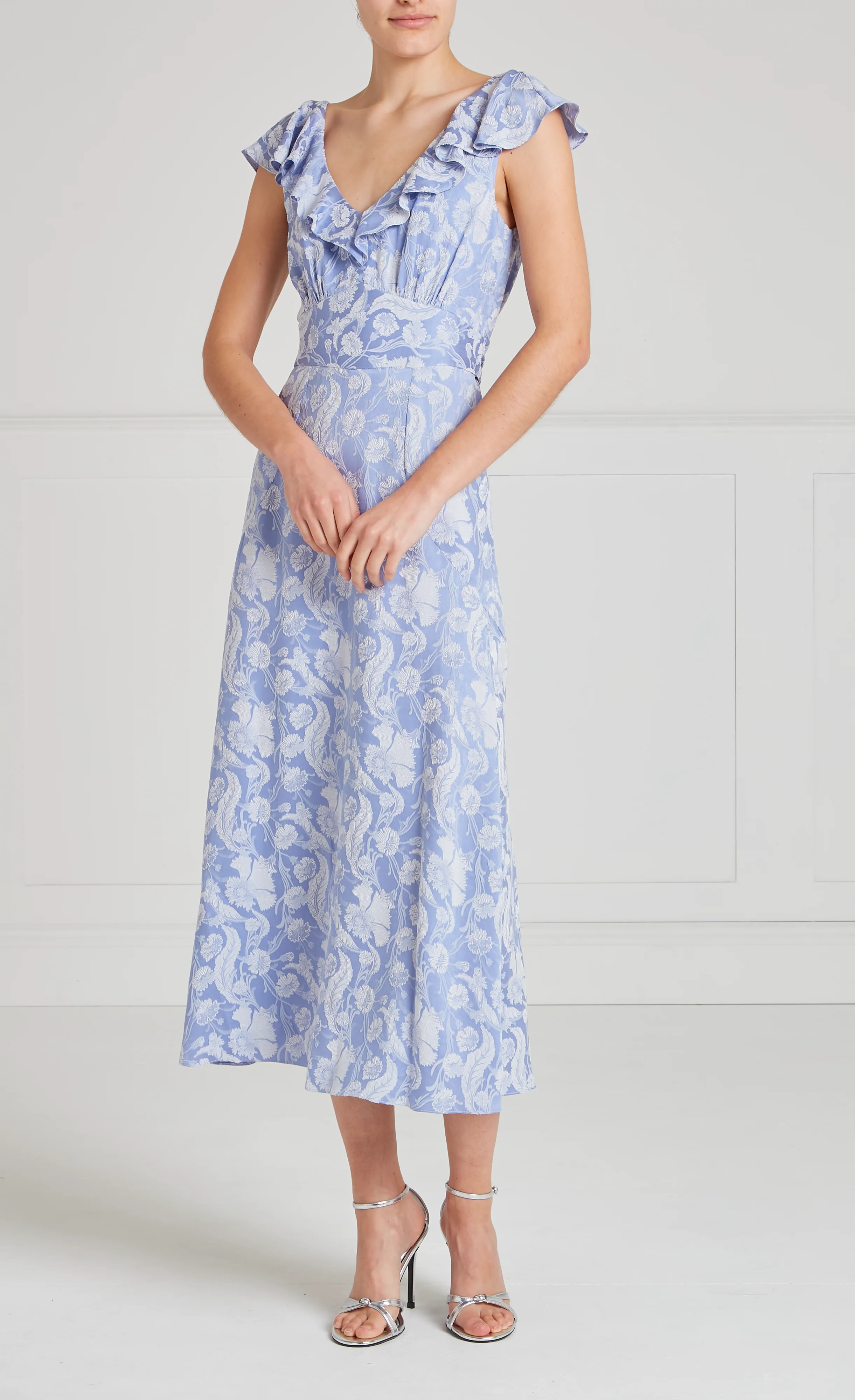 Celine Dress - Lavender Blue - Image 2