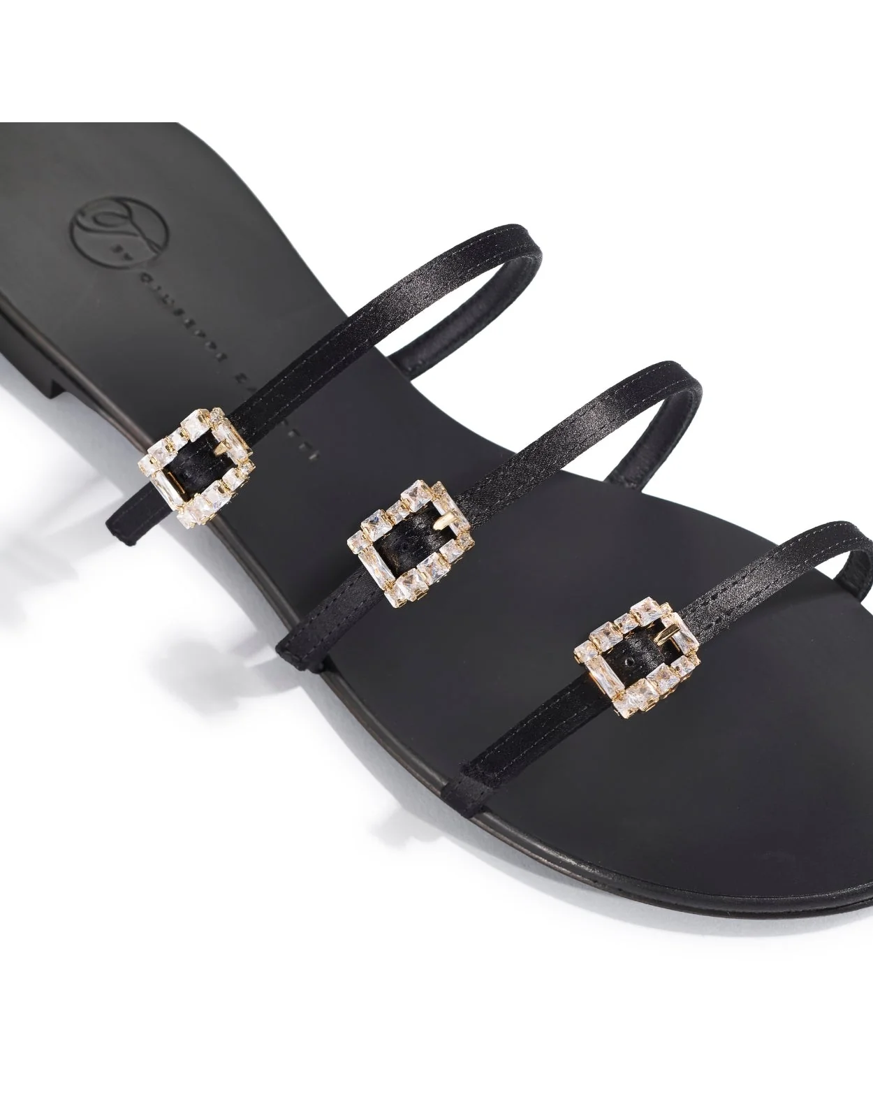 Eclipse Flat Sandals - Black - Image 5