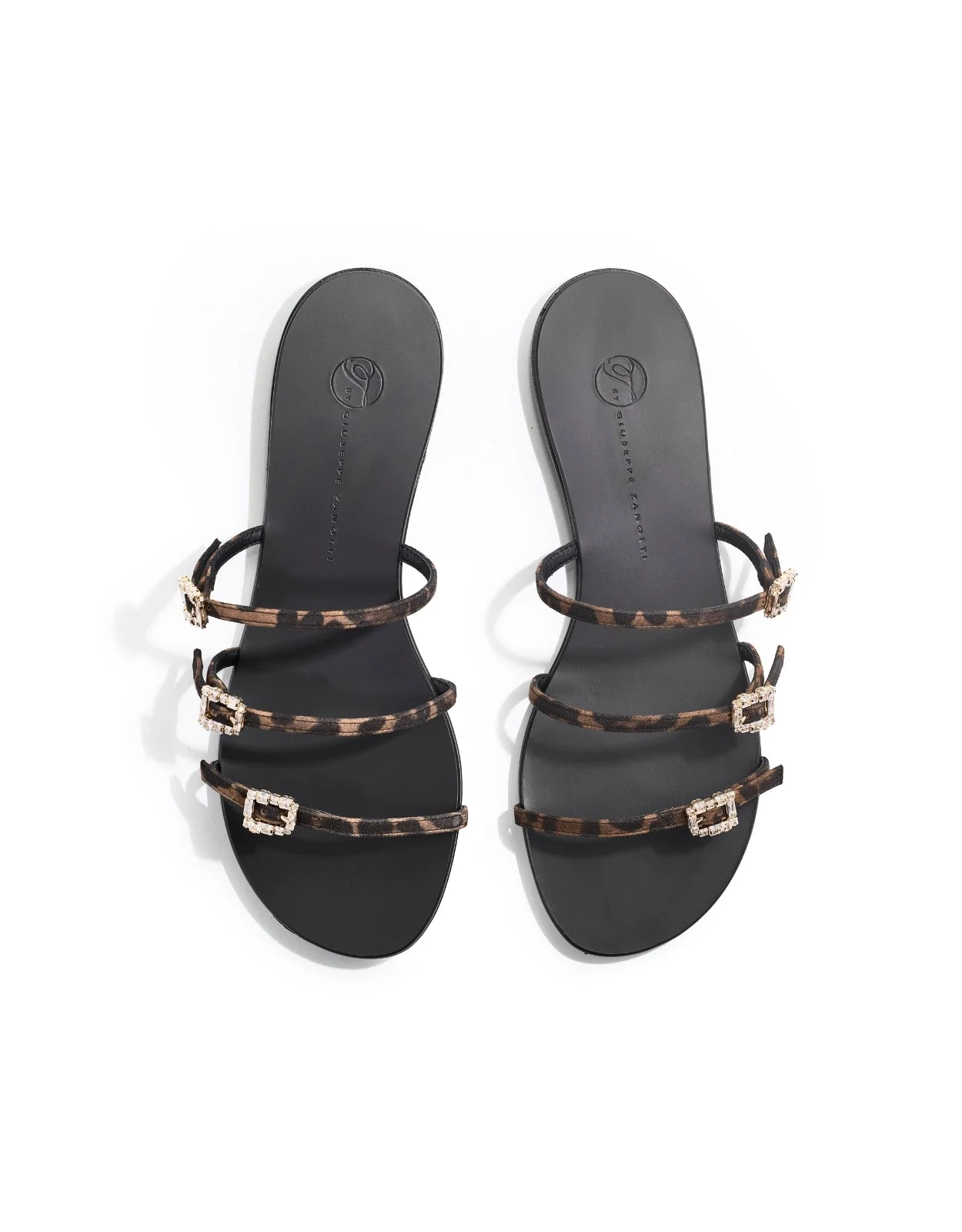 Eclipse Flat Sandals - Leopard - Image 4