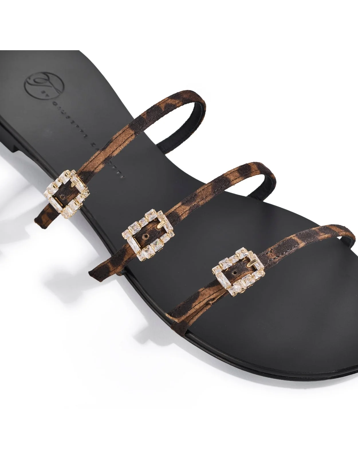 Eclipse Flat Sandals - Leopard - Image 5