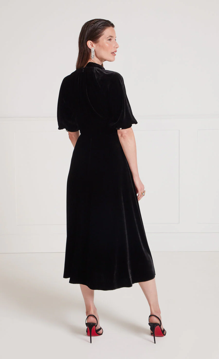 Eliana Dress - Black - Image 4