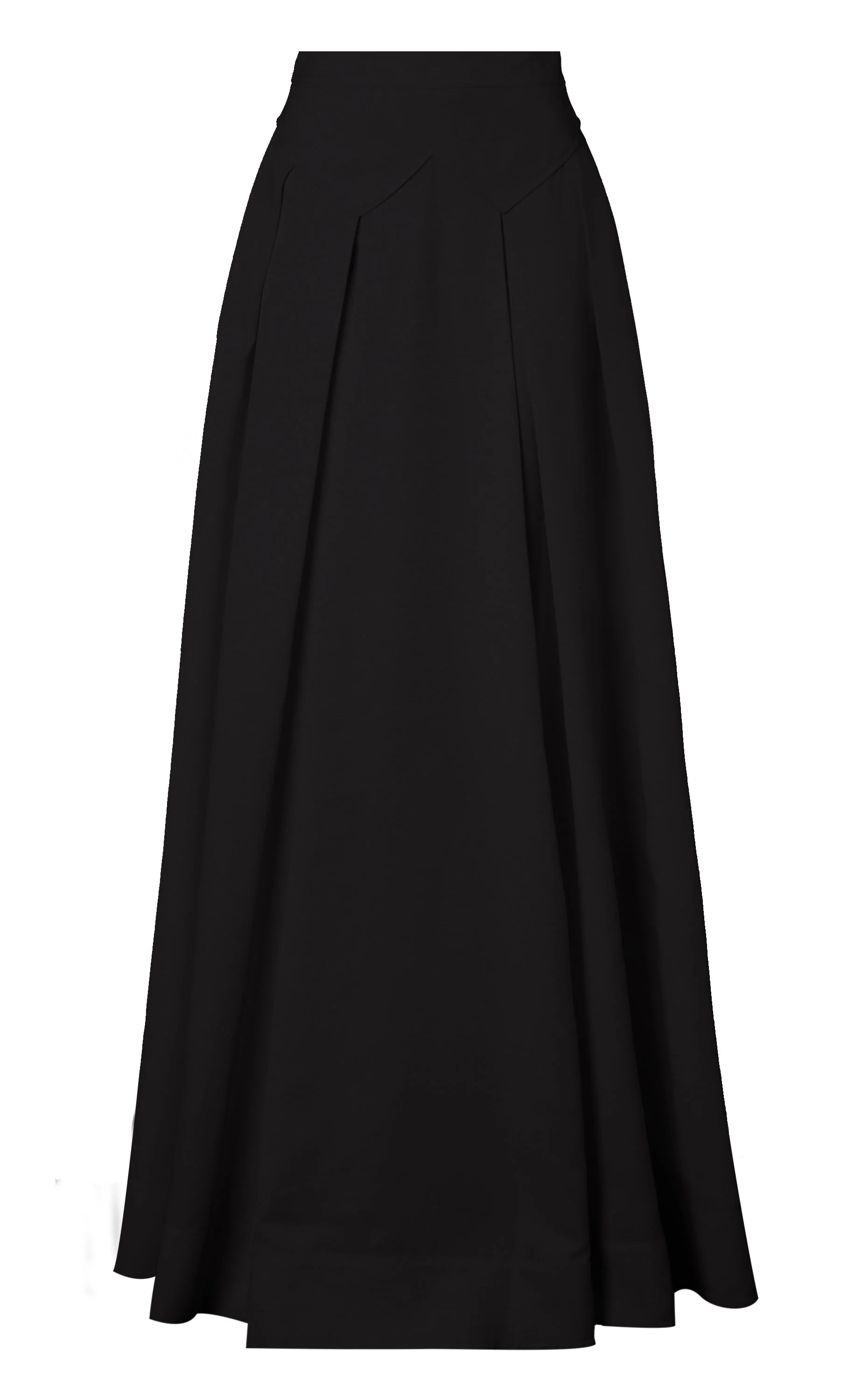 Elodie Full-Length Skirt - Black