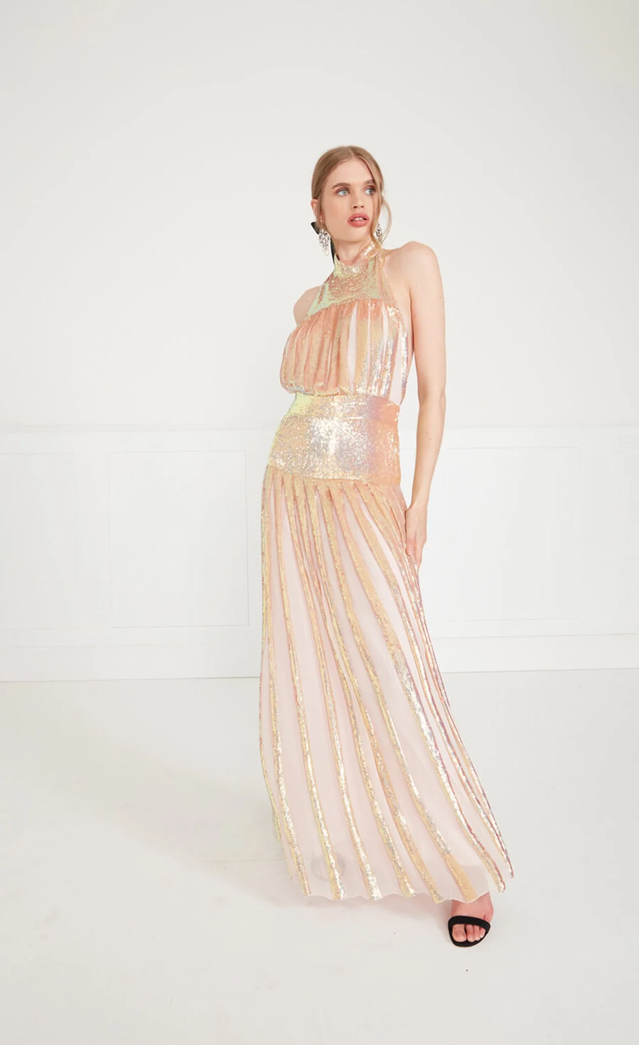 Filigree Dress - Iridescent Gold - Image 2