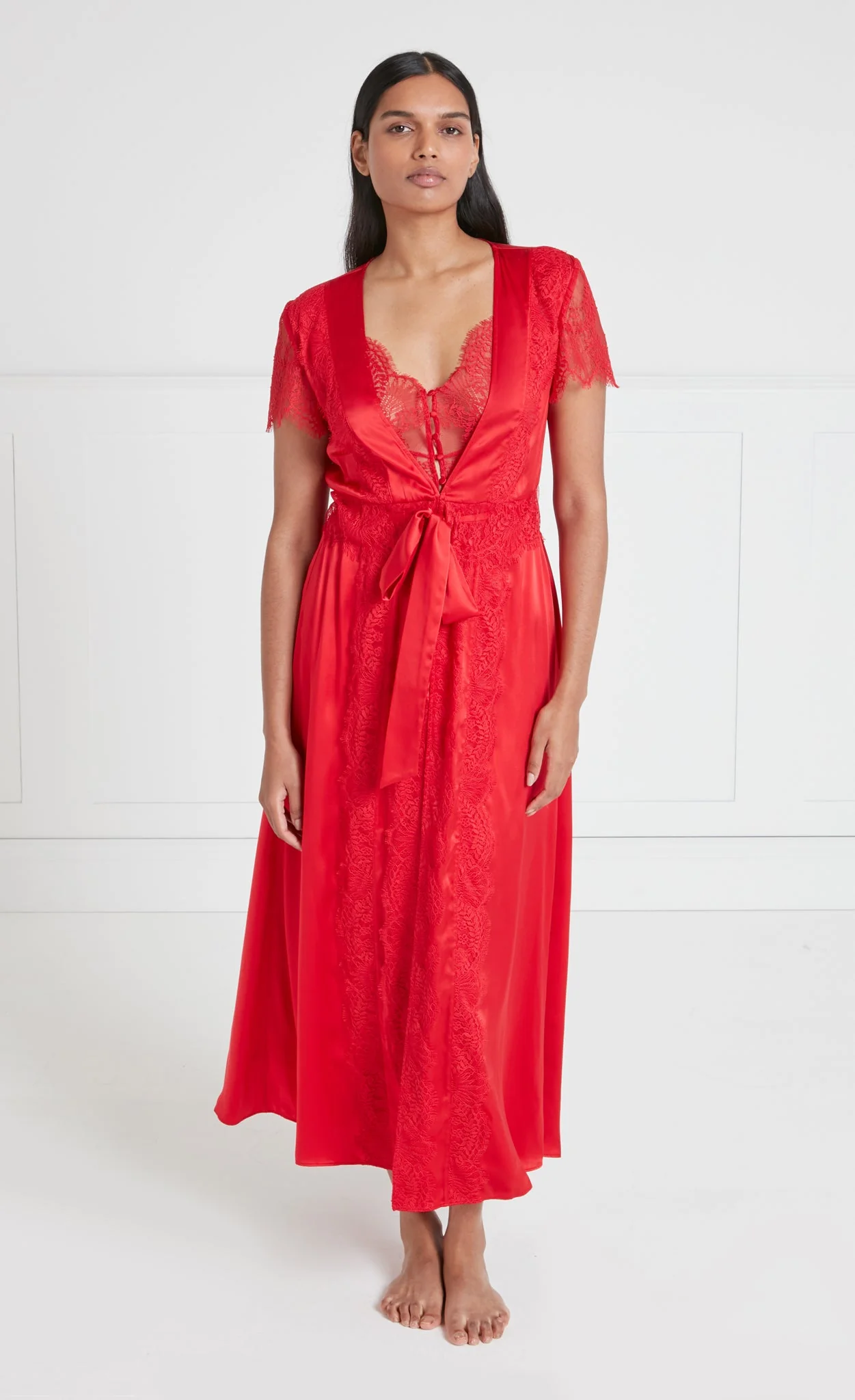 Gaia Robe - Red - Image 2