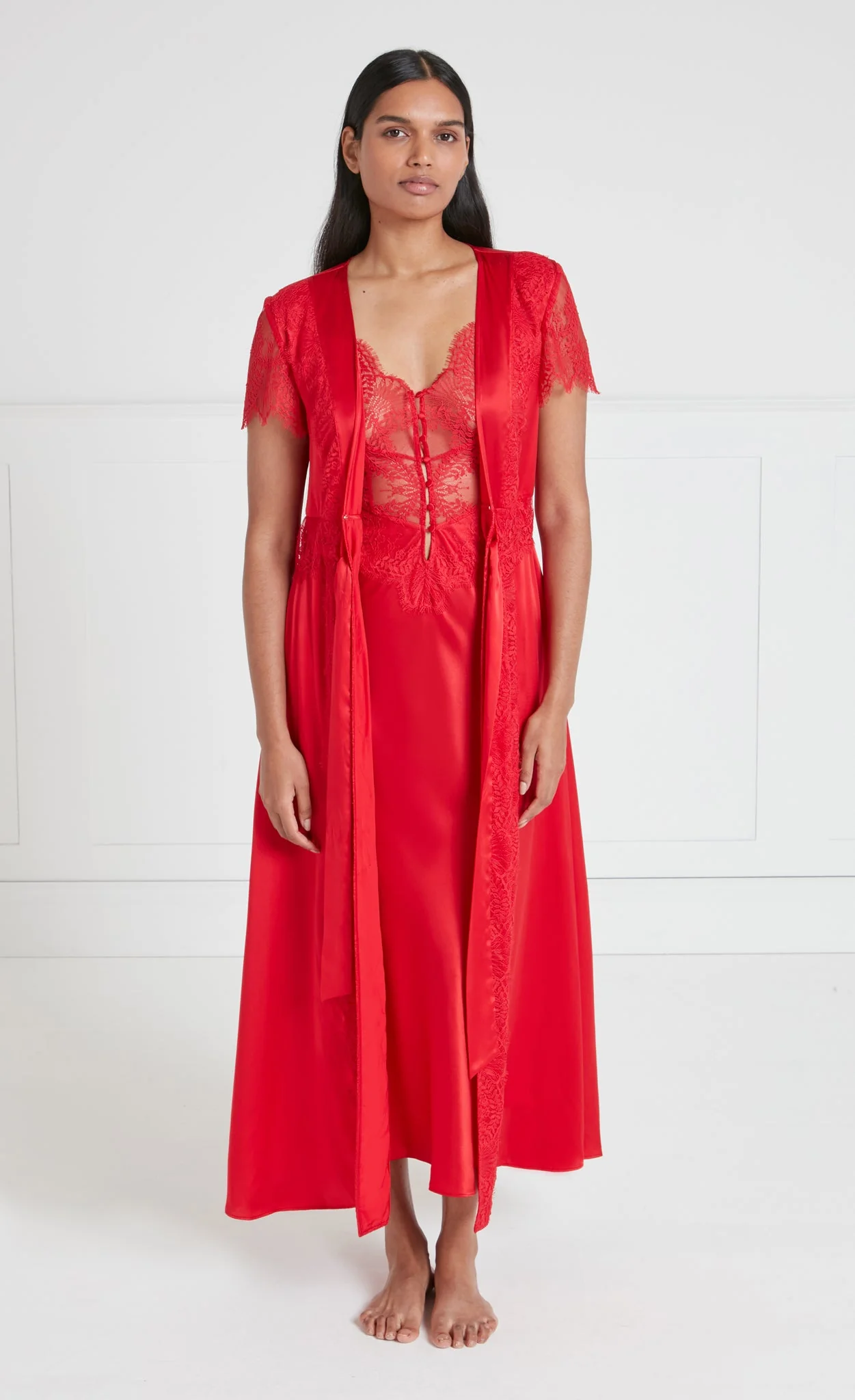 Gaia Robe - Red - Image 3