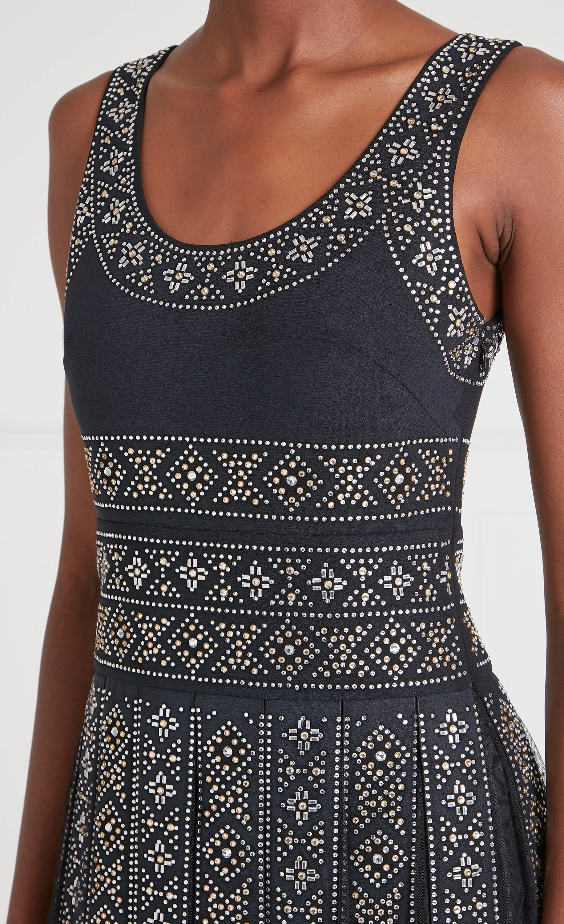 Gallantry Midi Dress - Black - Image 5