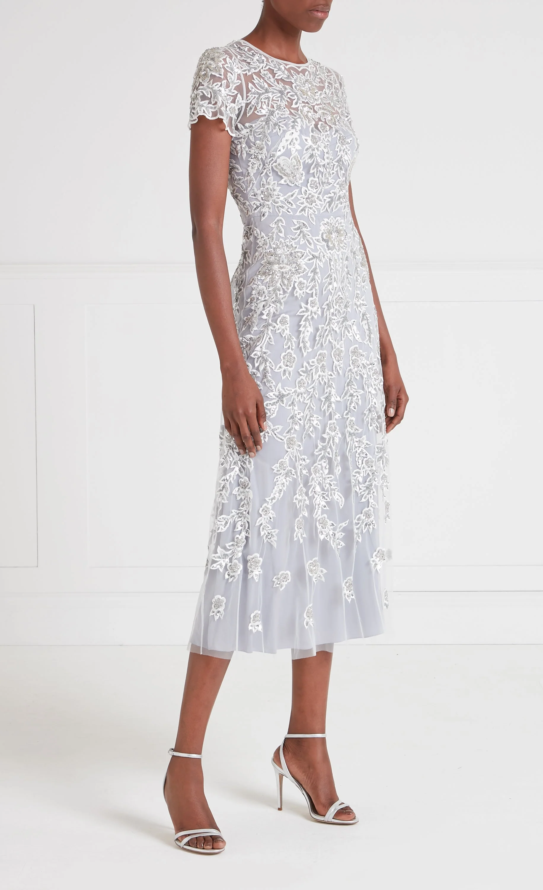 Genevieve Dress - Silver - Image 3