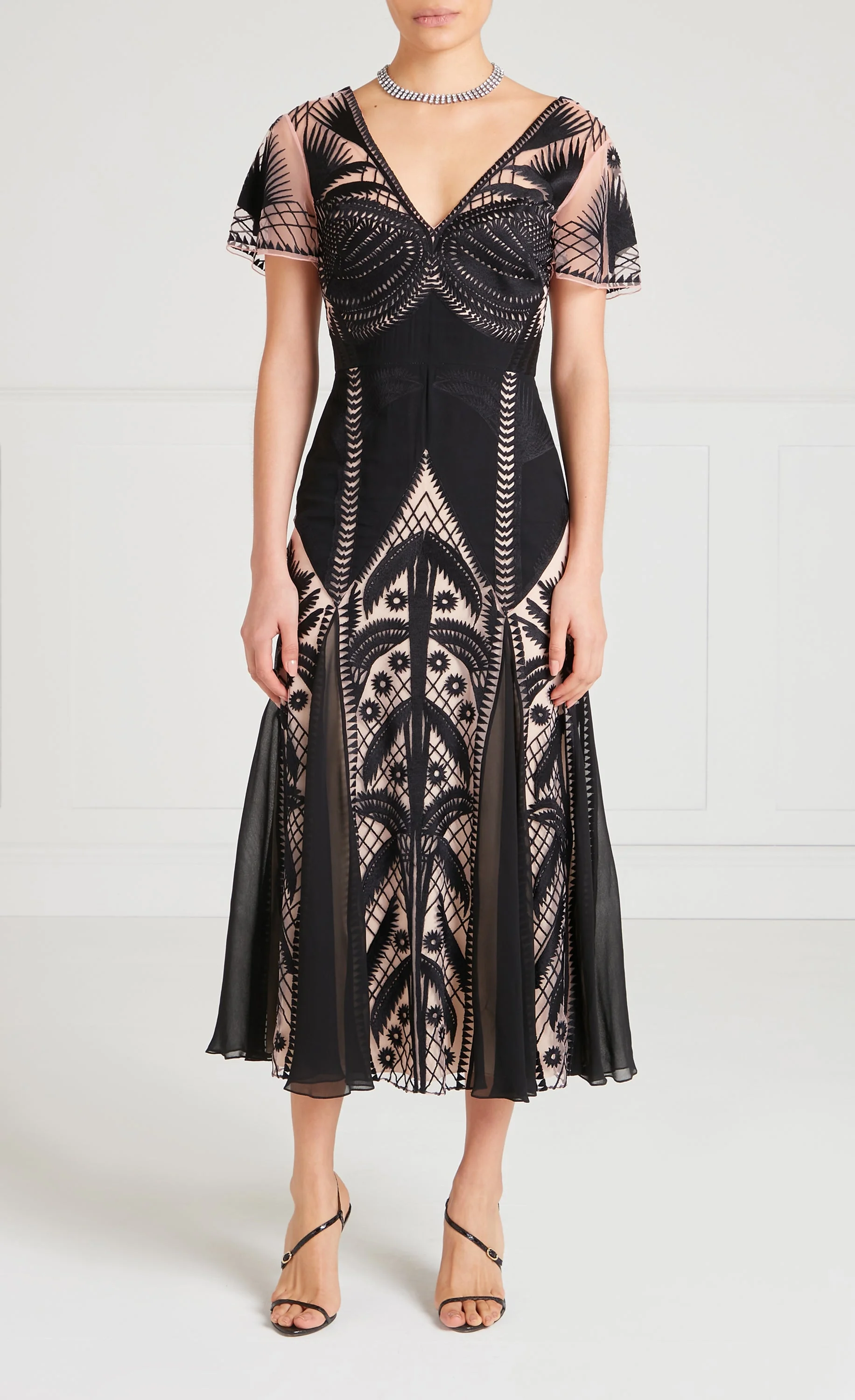 Giselle Dress - Black Mix - Image 2