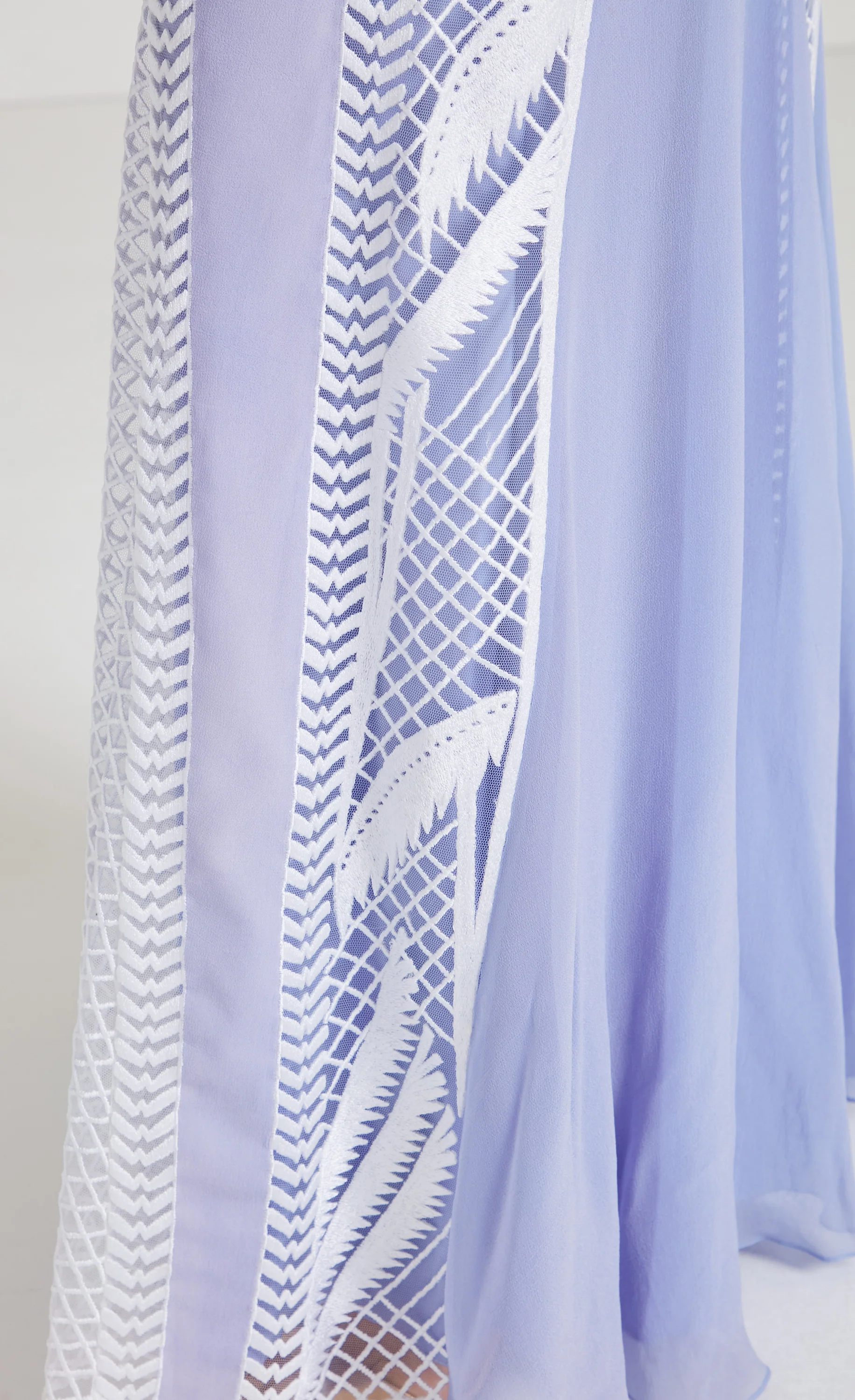 Giselle Strappy Gown - Lavender Blue - Image 7