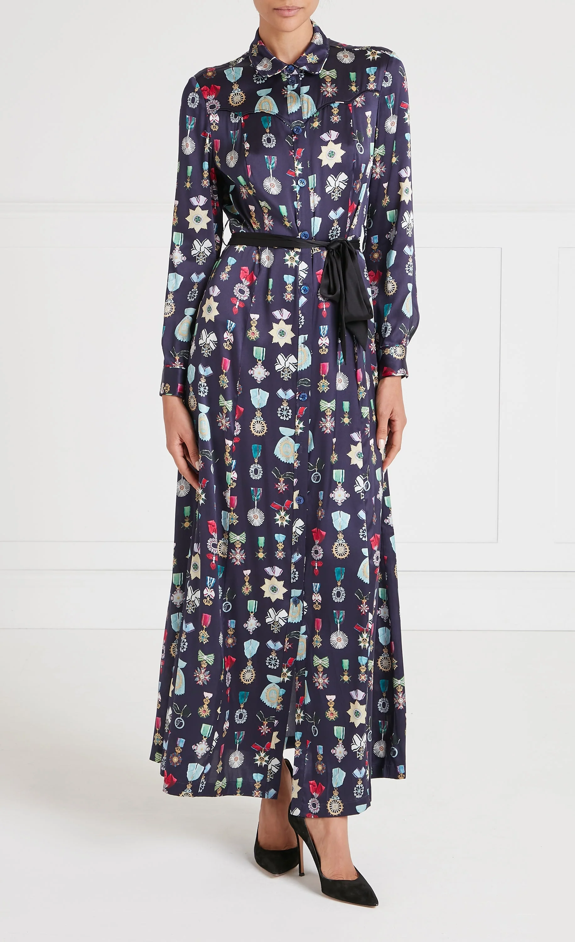 Gloriette Shirt Dress - Harbour Blue - Image 2