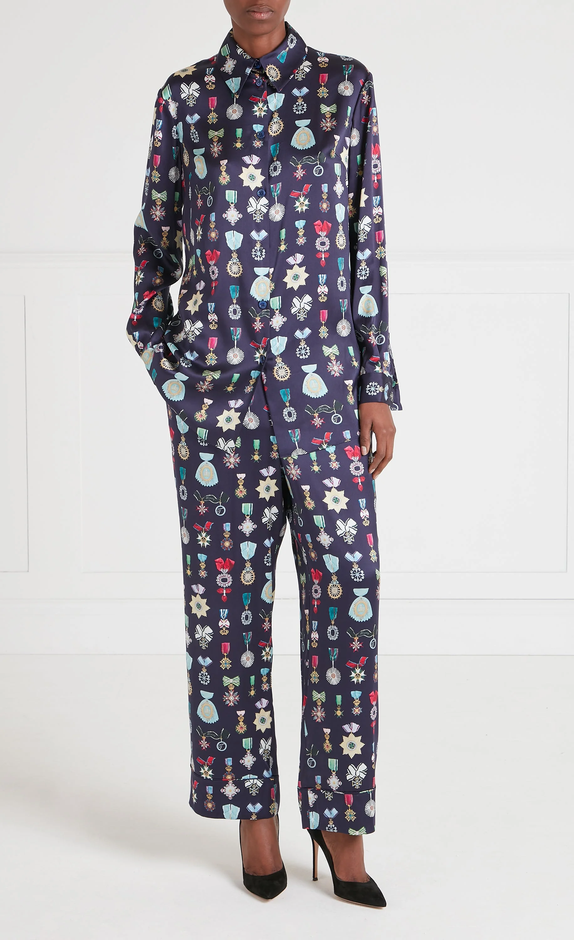 Gloriette Trousers - Harbour Blue - Image 2