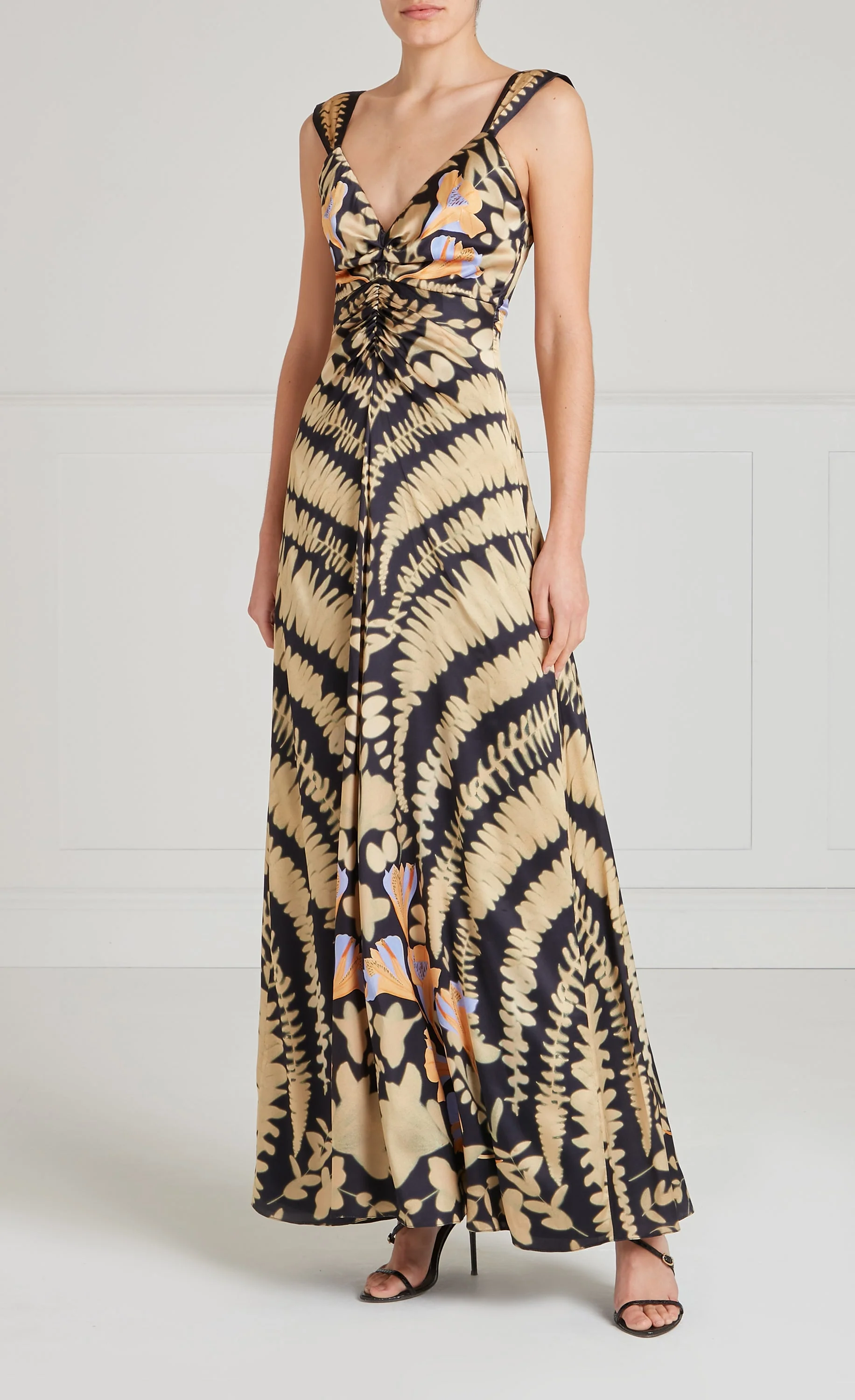 Ivy Strappy Gown - Black - Image 3