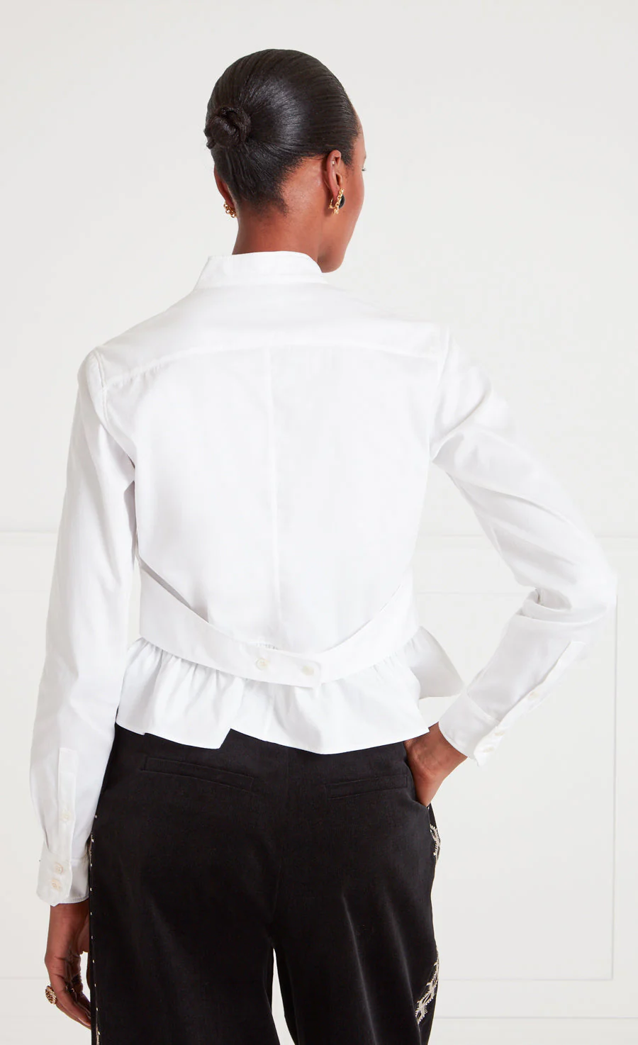 June Shirt - White - Image 4