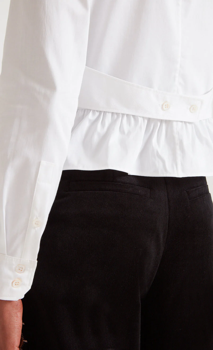 June Shirt - White - Image 6
