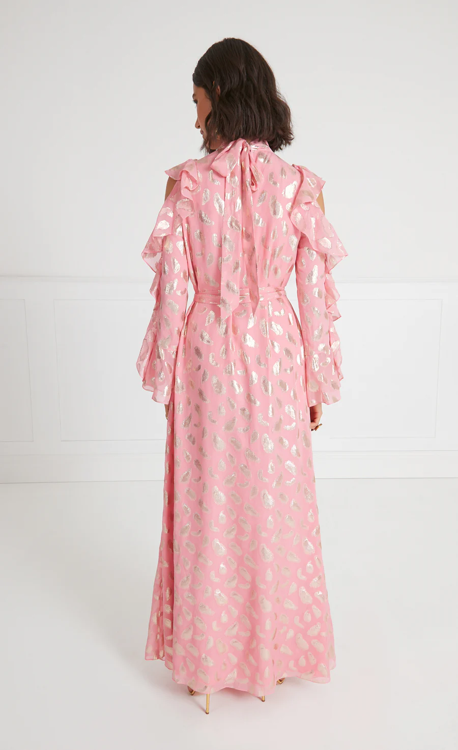 Lorene Dress - Indian Pink - Image 4