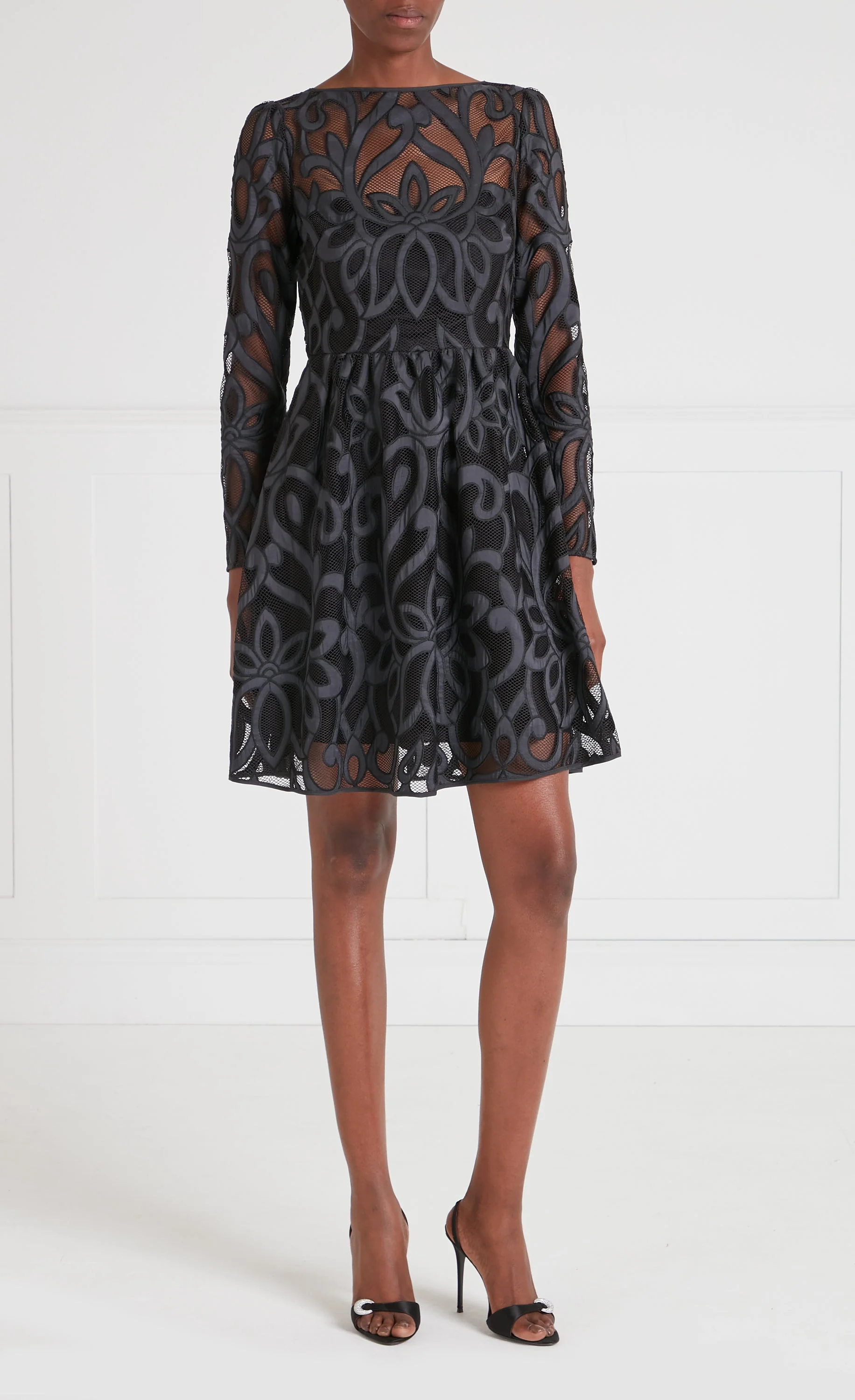 Louis Mini Dress - Black - Image 2