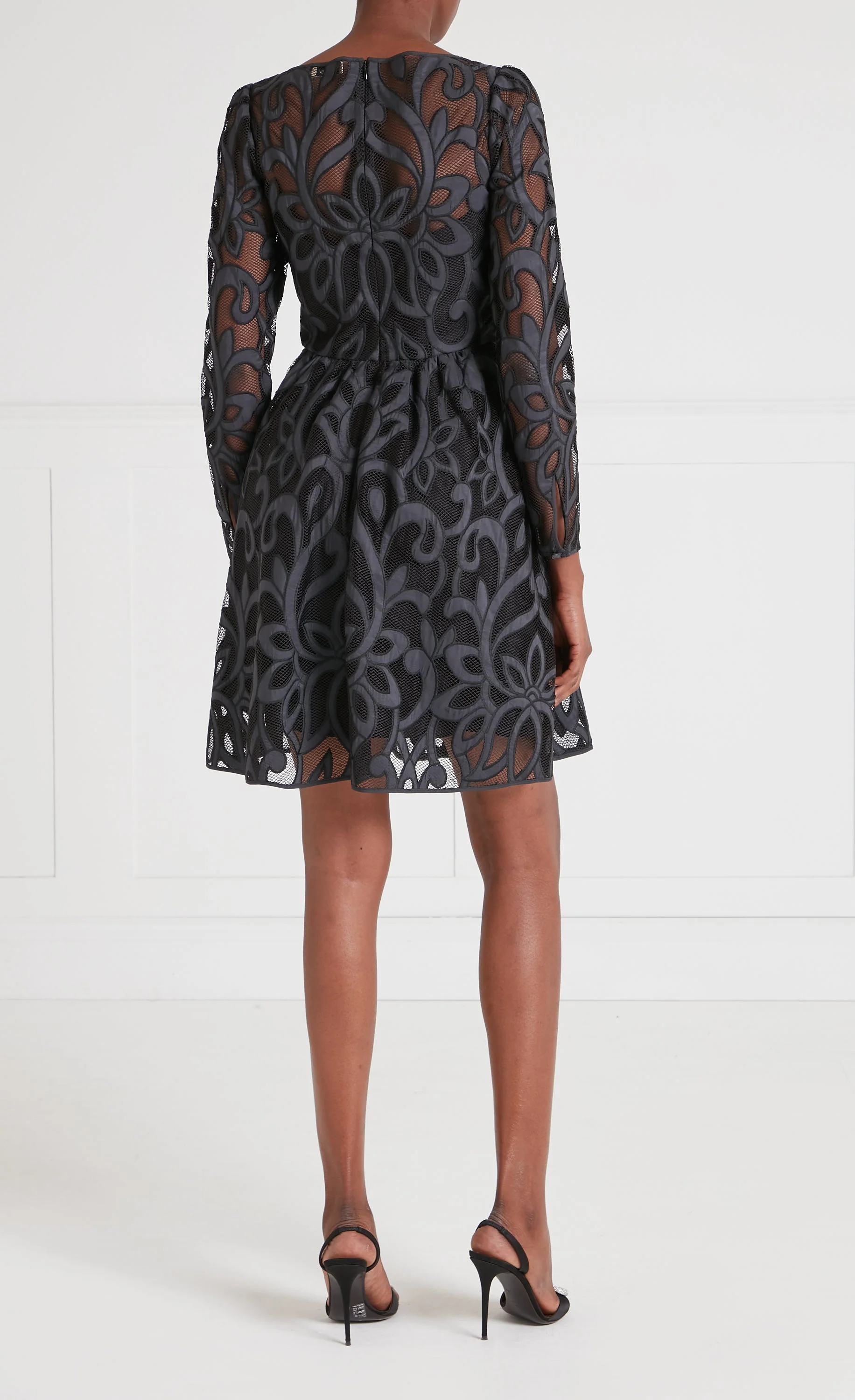 Louis Mini Dress - Black - Image 4