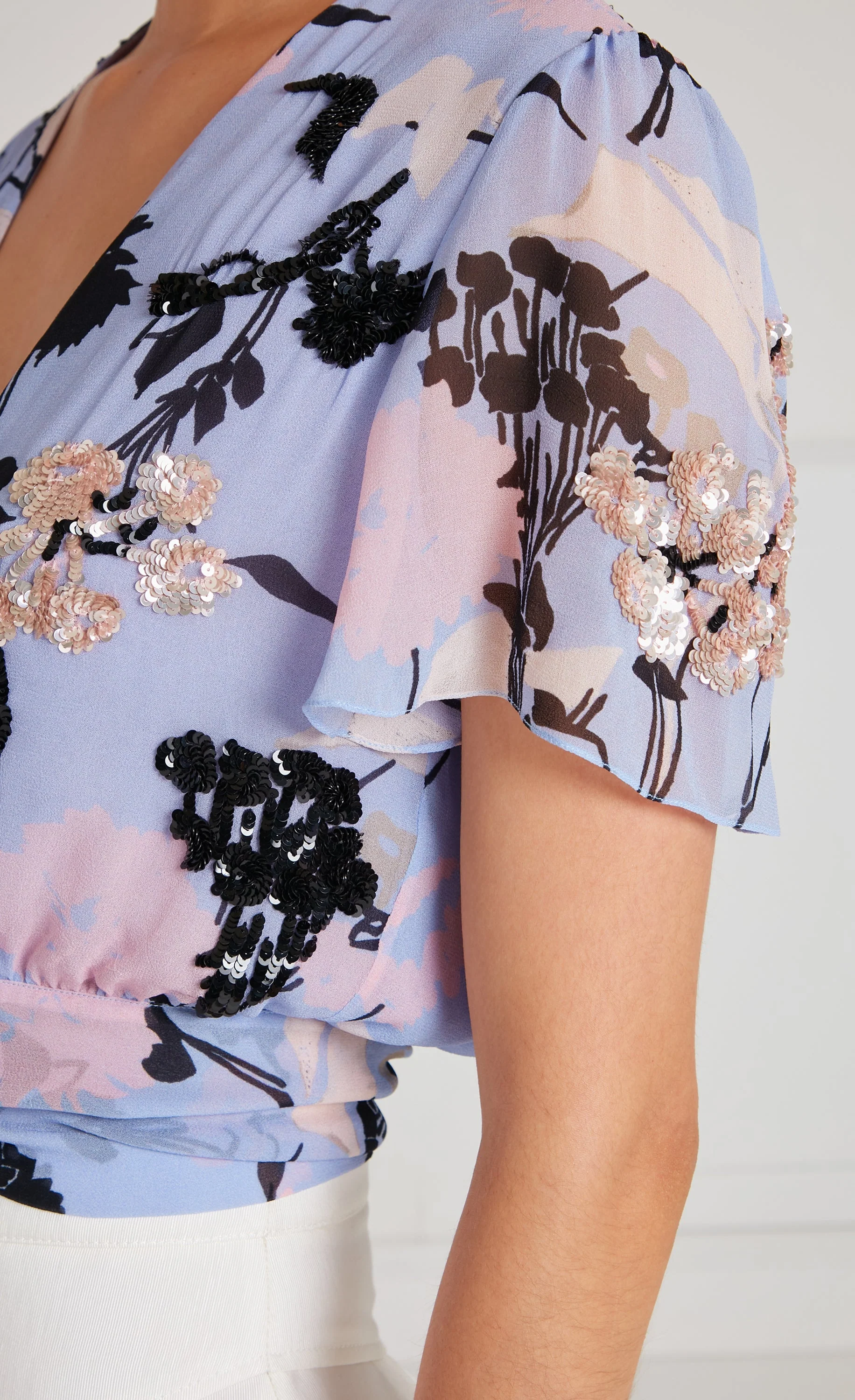 Maisie Blouse - Lavender Blue - Image 6