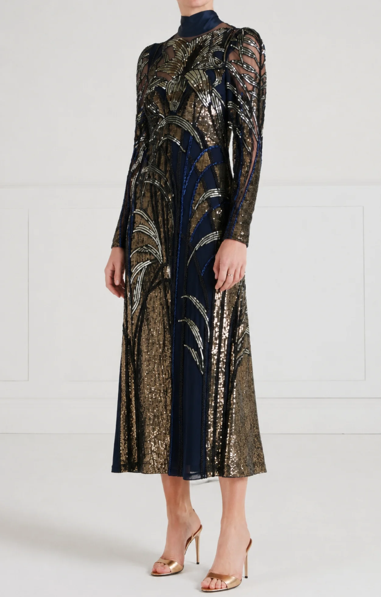 Marianna Sleeved Dress - Sleeved Dress - Image 3