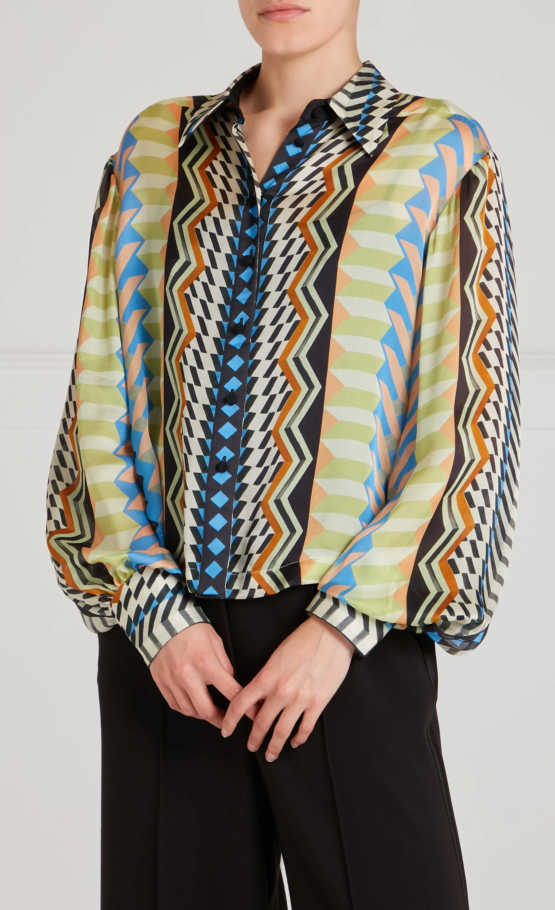Meryl Shirt - Provence Blue Mix - Image 2