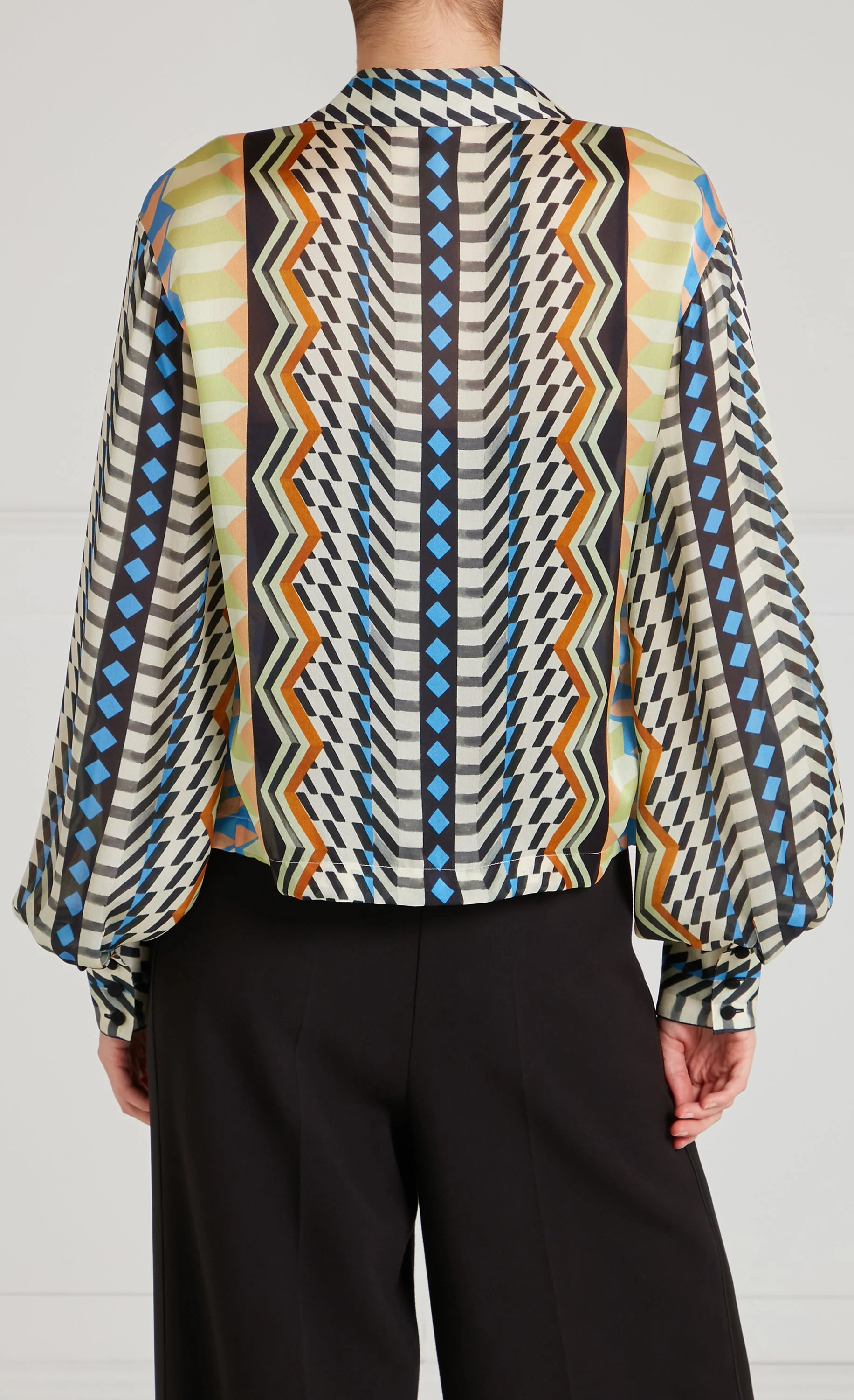 Meryl Shirt - Provence Blue Mix - Image 4