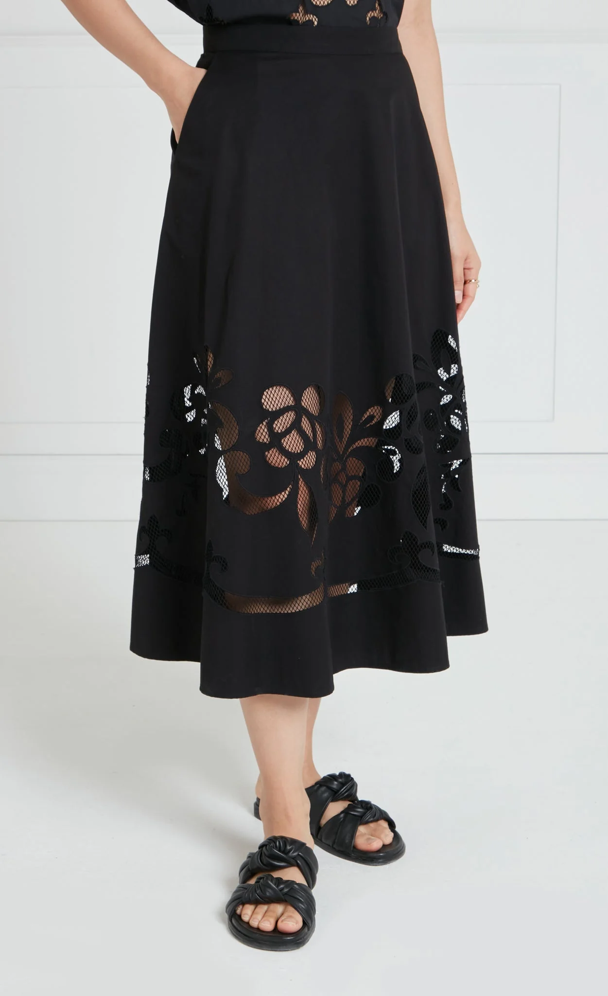 Nelle Skirt - Black - Image 3