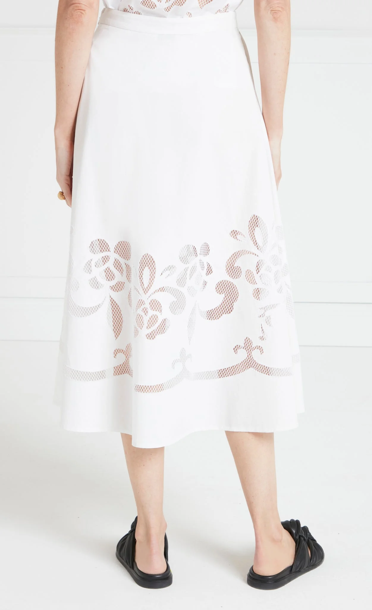 Nelle Skirt - White - Image 5