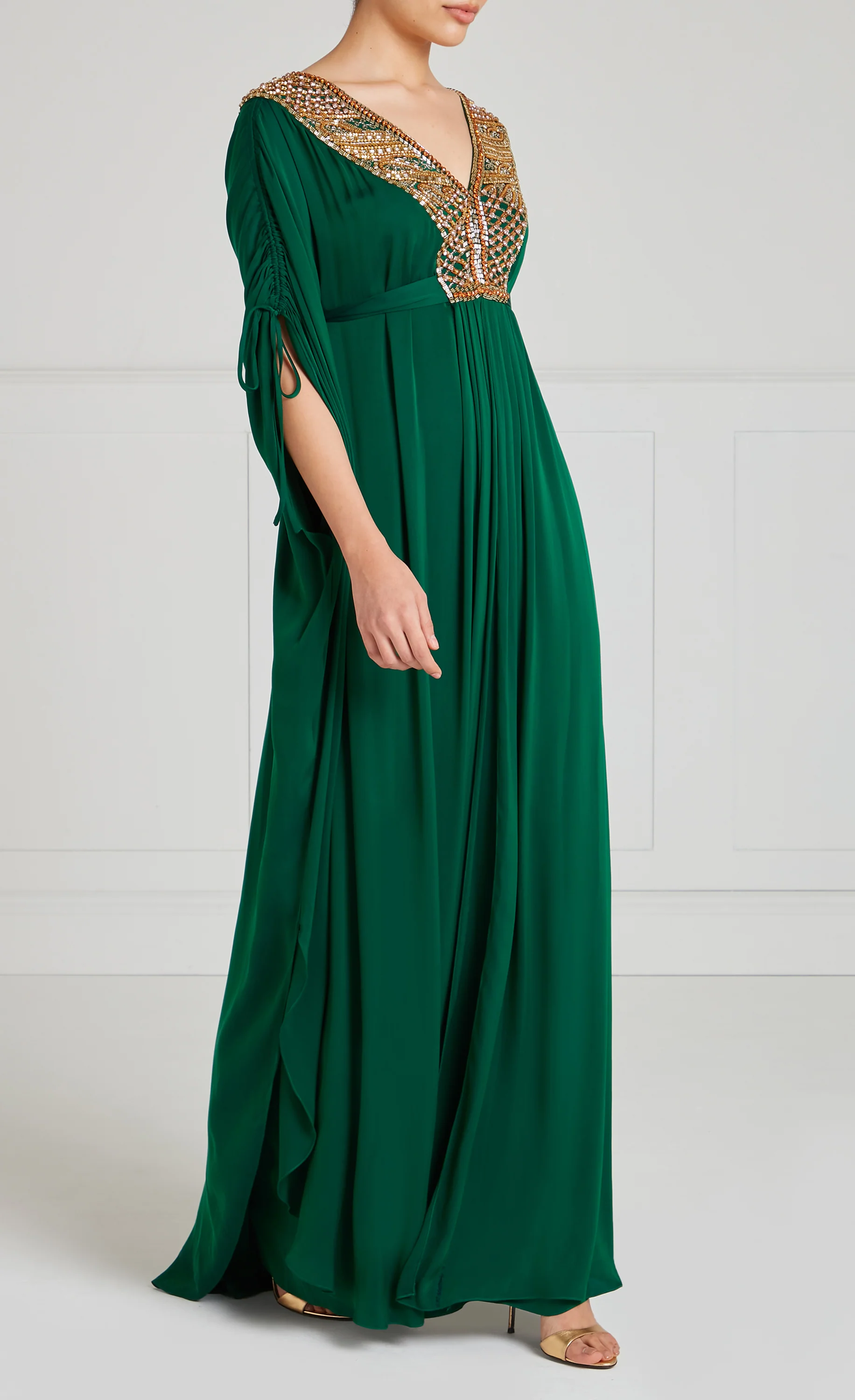Parisa Gown - Emerald - Image 4