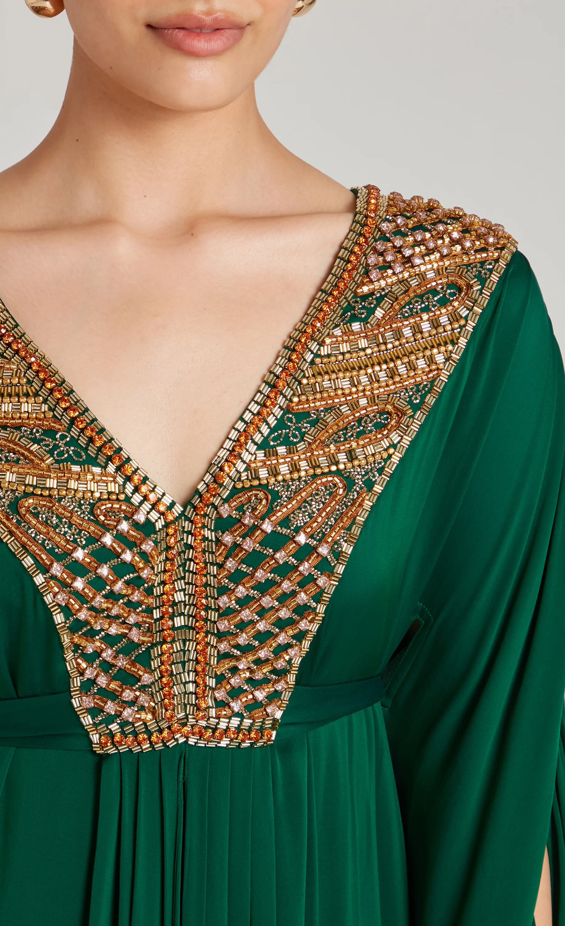 Parisa Gown - Emerald - Image 7