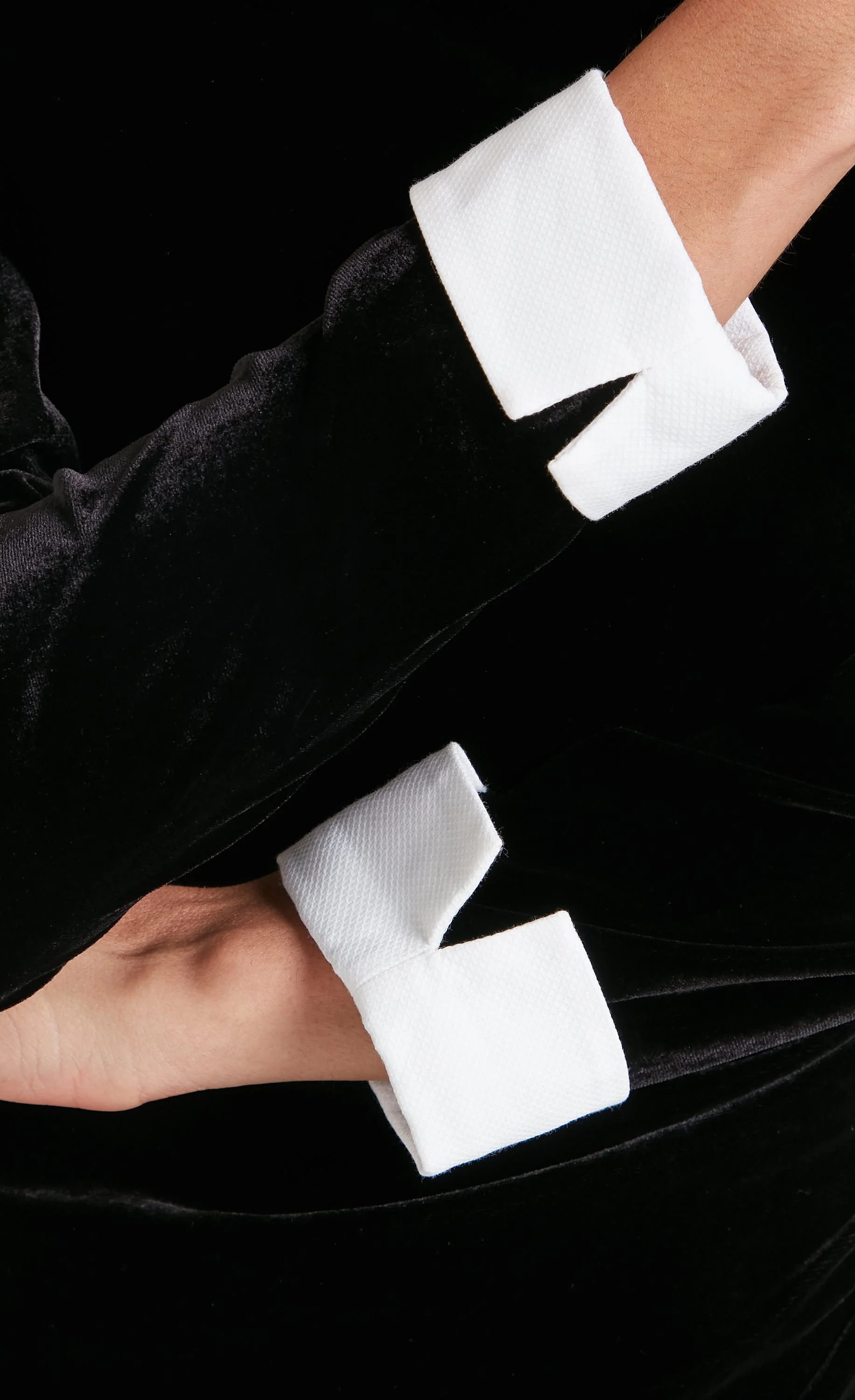 Pompidou Draped Dress - Black - Image 6