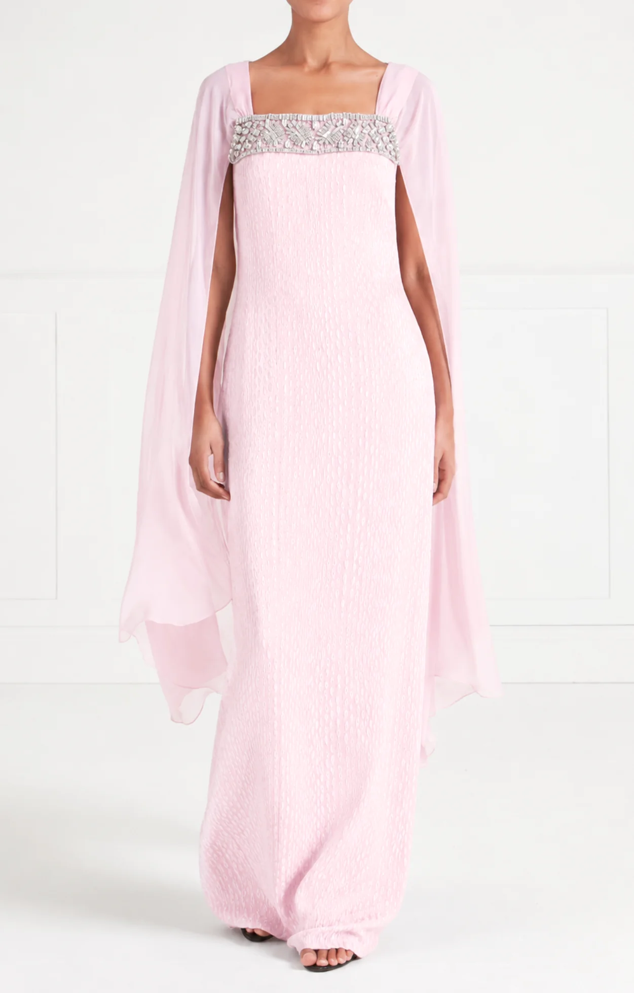 Pyramus Cape Gown - Lilac Rose - Image 2