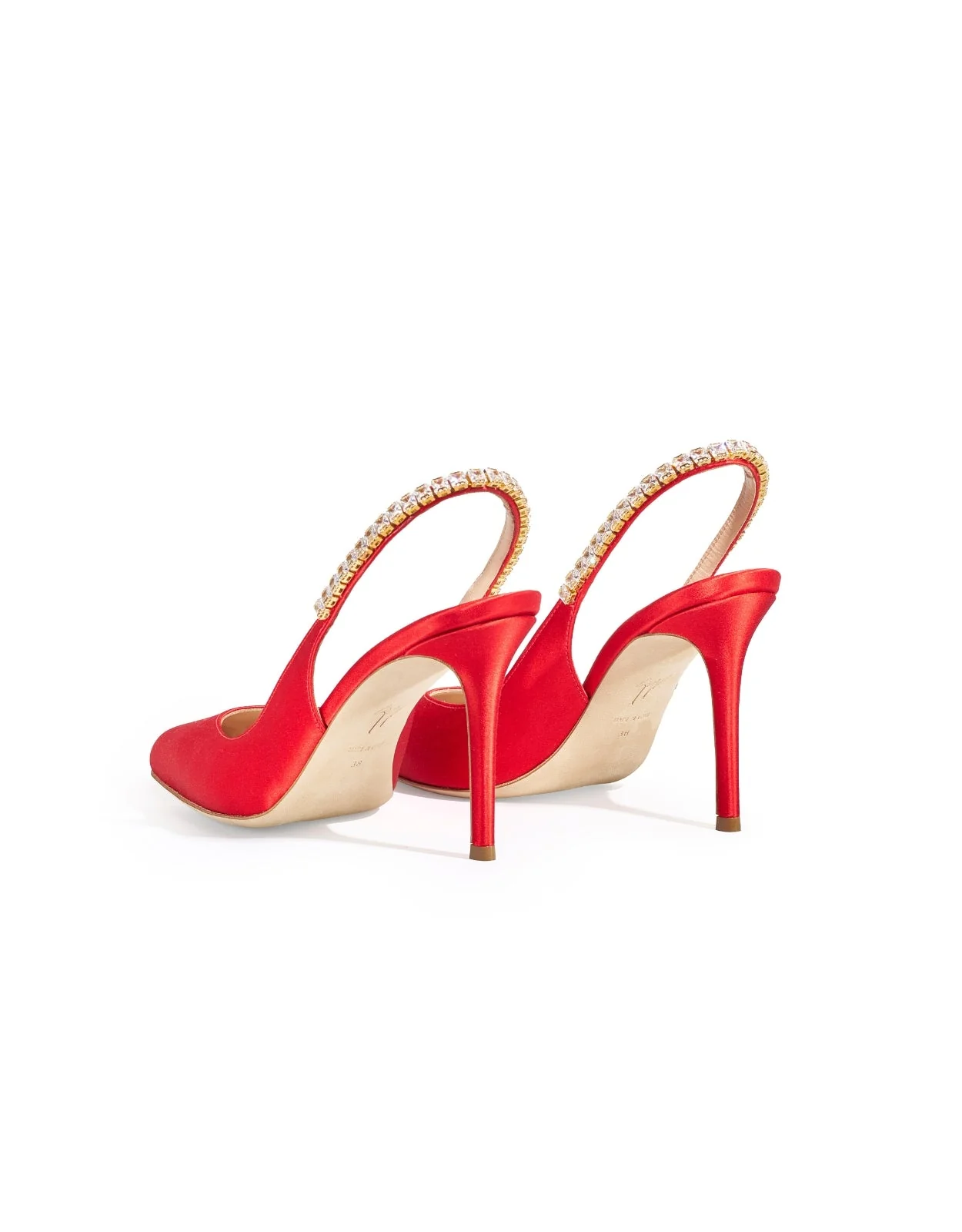 Raven Slingbacks - Red - Image 4